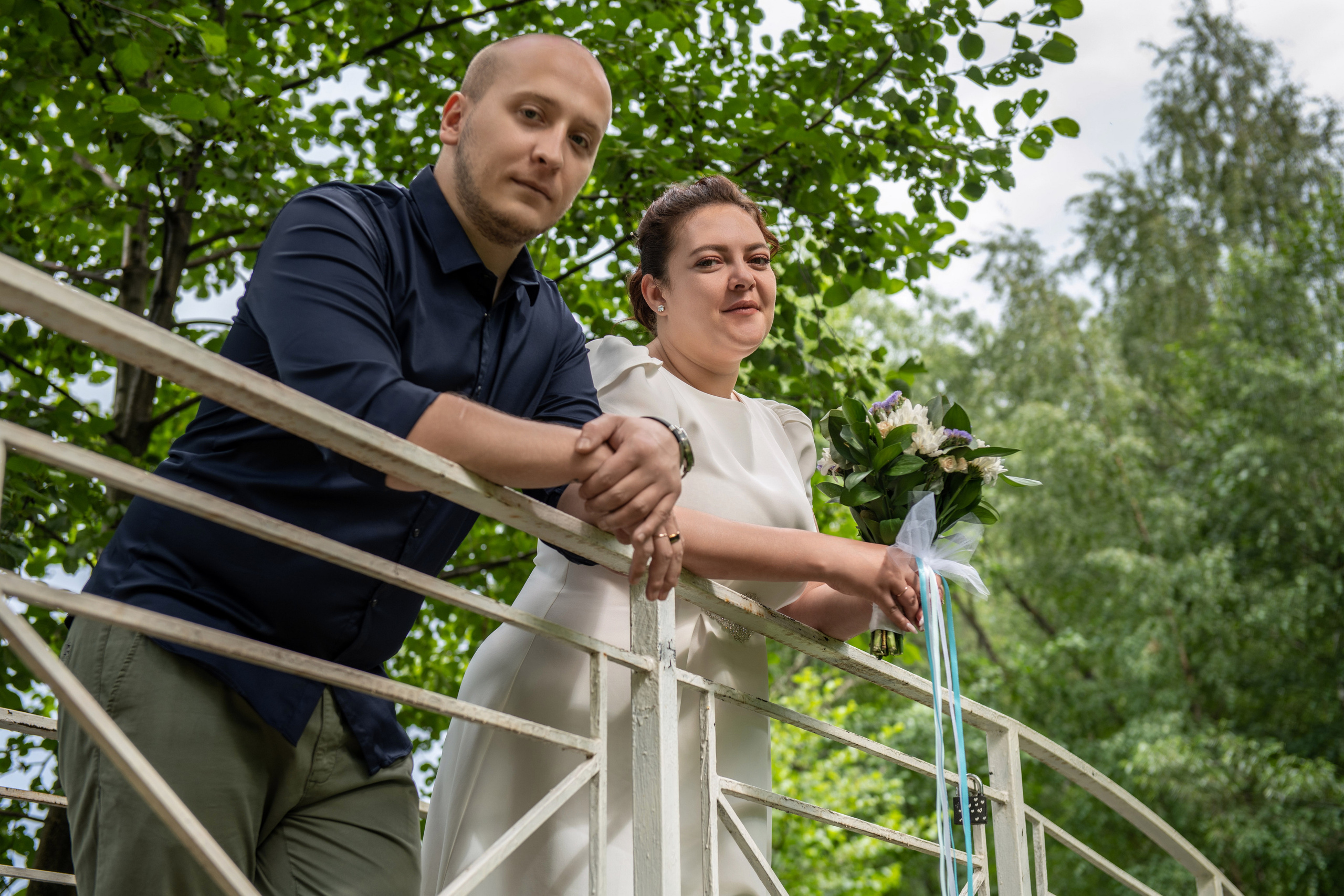 Артем и Ирина, фотосъемка в ЗАГСе и прогулки. Фотограф в городе Электросталь Ногинск Москва — Алексей Закхеев