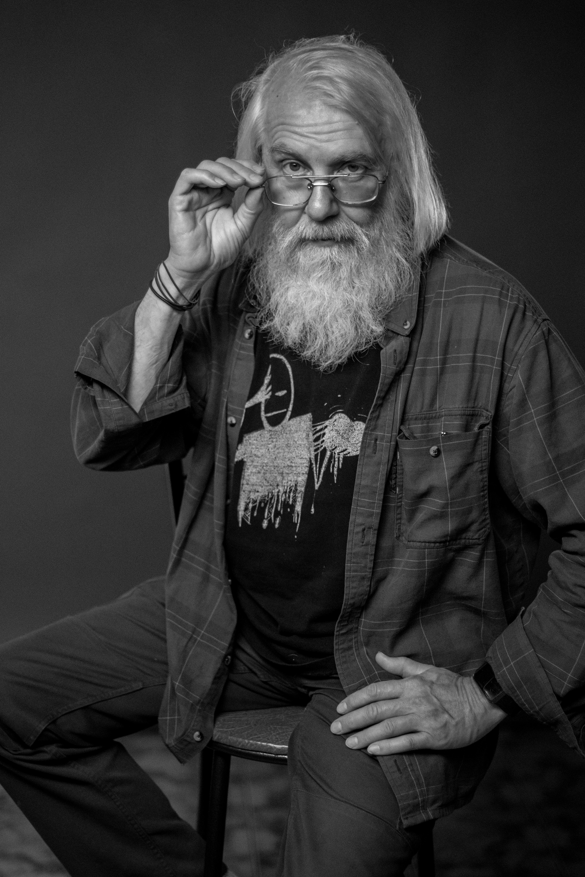 Лев Беридзе и Владимир Ефимов, эмоциональный ч/б портрет. Фотограф в городе Электросталь Ногинск Москва — Алексей Закхеев