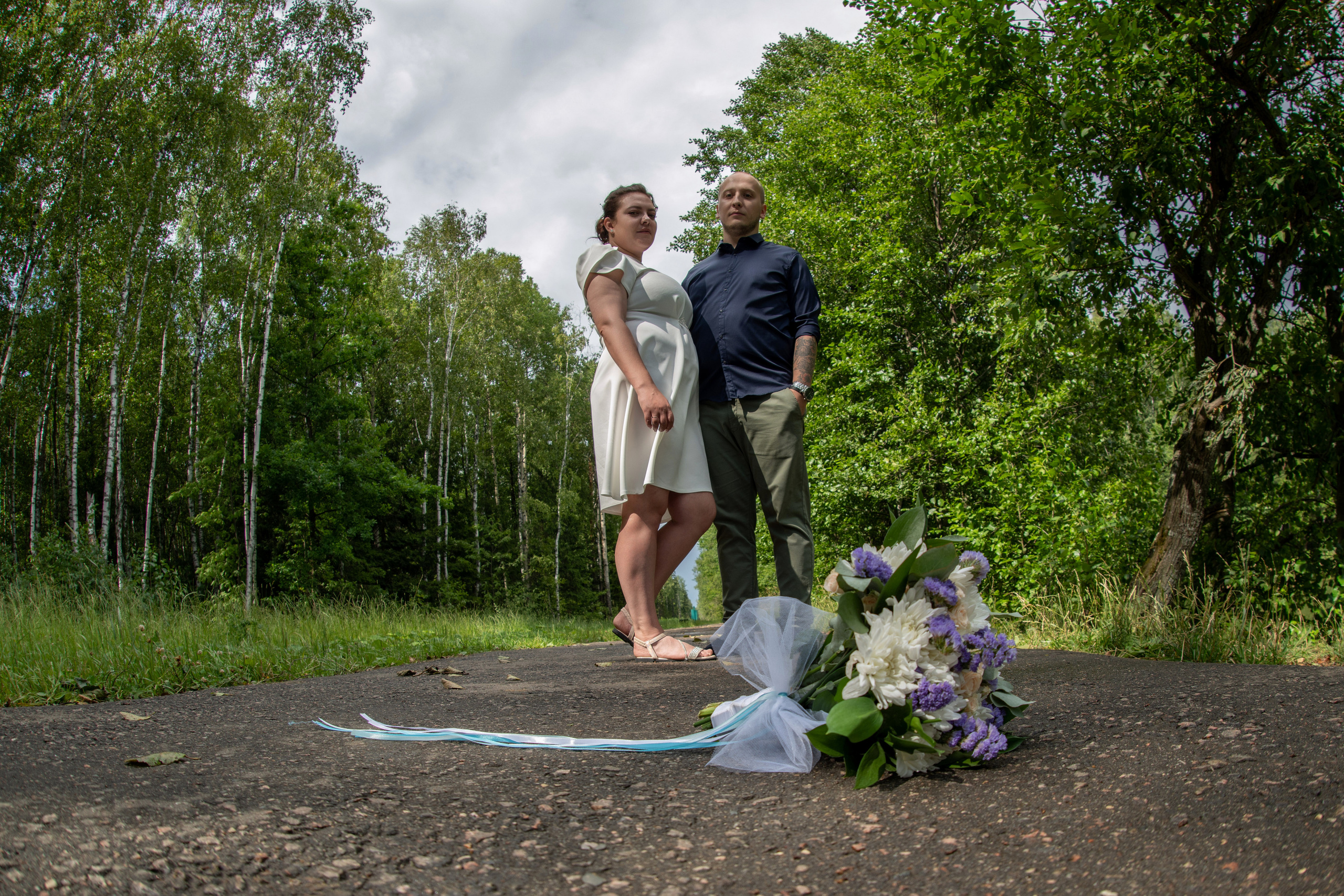 Артем и Ирина, фотосъемка в ЗАГСе и прогулки. Фотограф в городе Электросталь Ногинск Москва — Алексей Закхеев