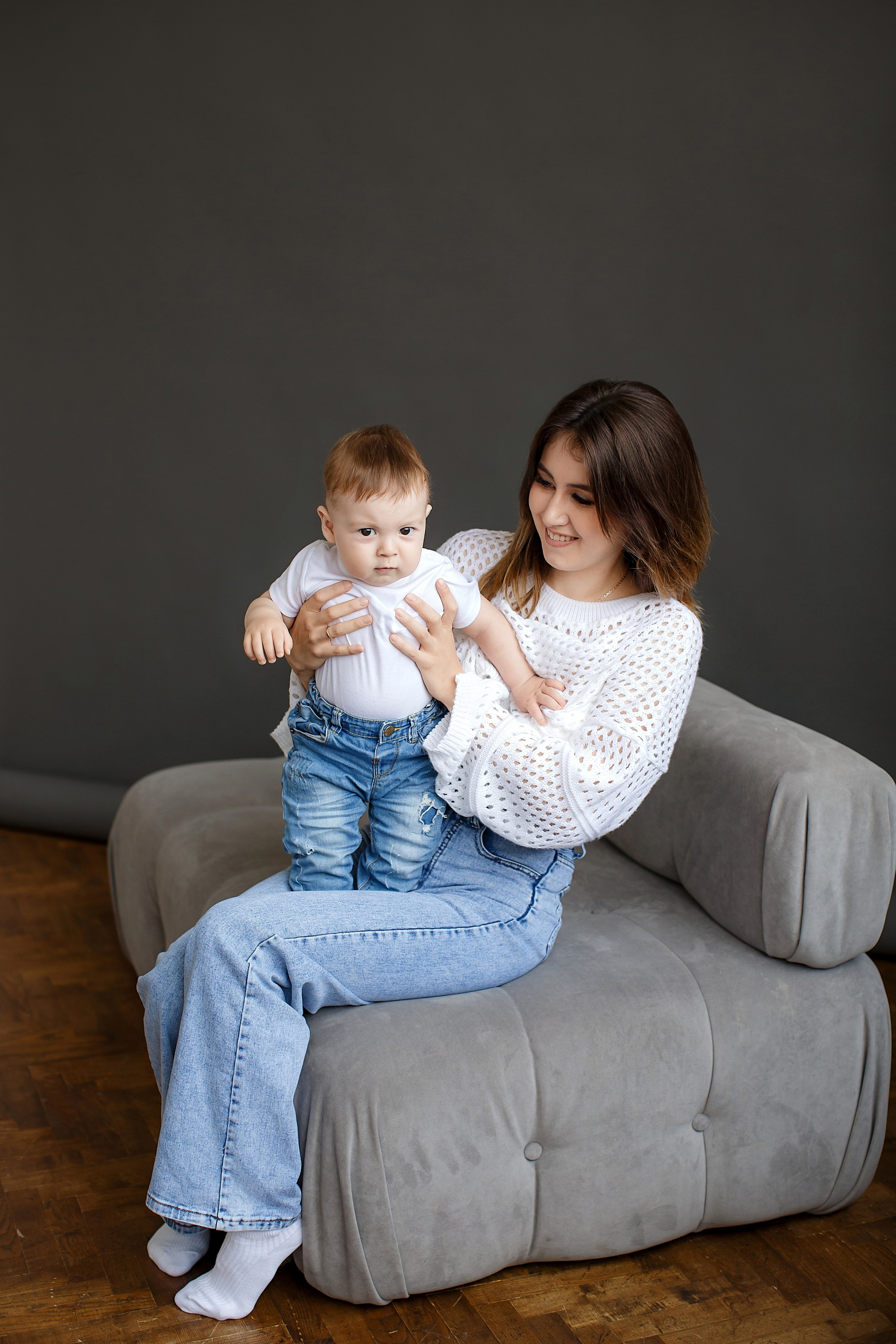 Мирон с родителями. Семейный и детский фотограф в Стерлитамаке Разина Рахмангулова