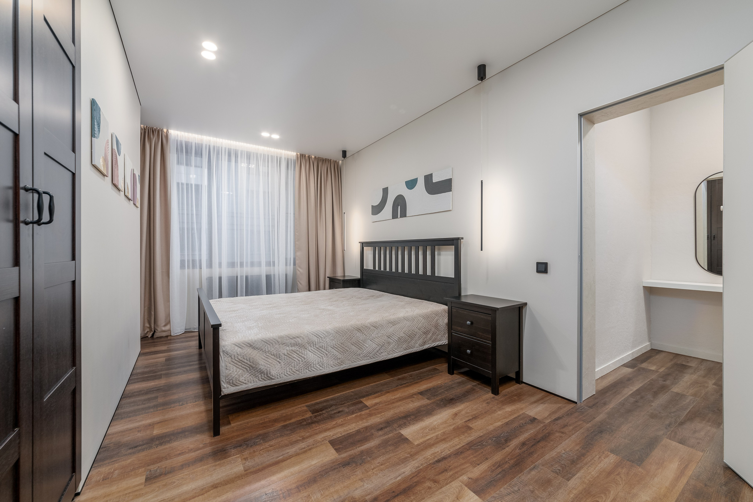 Интерьерная фотосессия трёхкомнатной квартиры, Санкт-Петербург