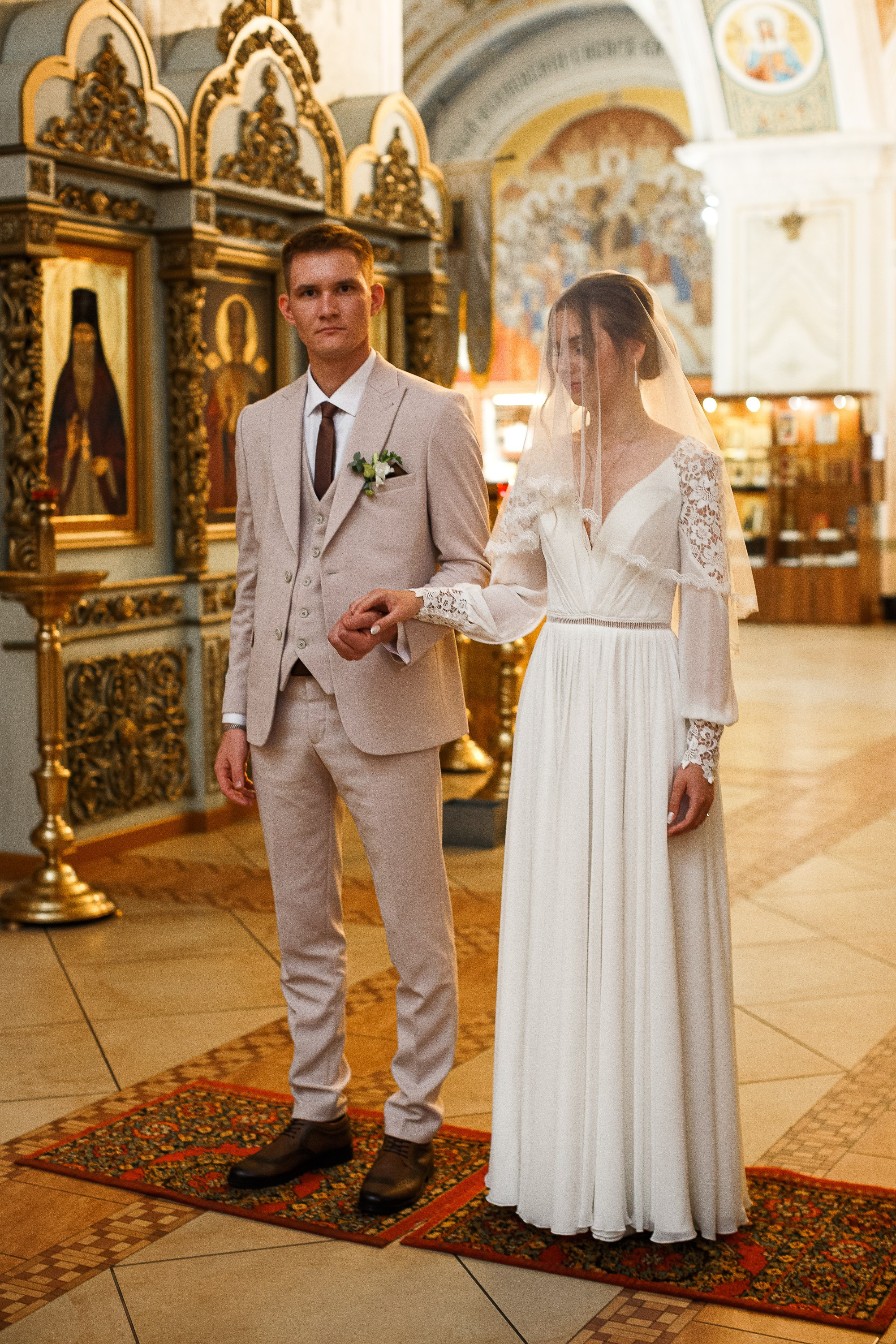 Венчание в храме Живоначальной Троицы на Шаболовке