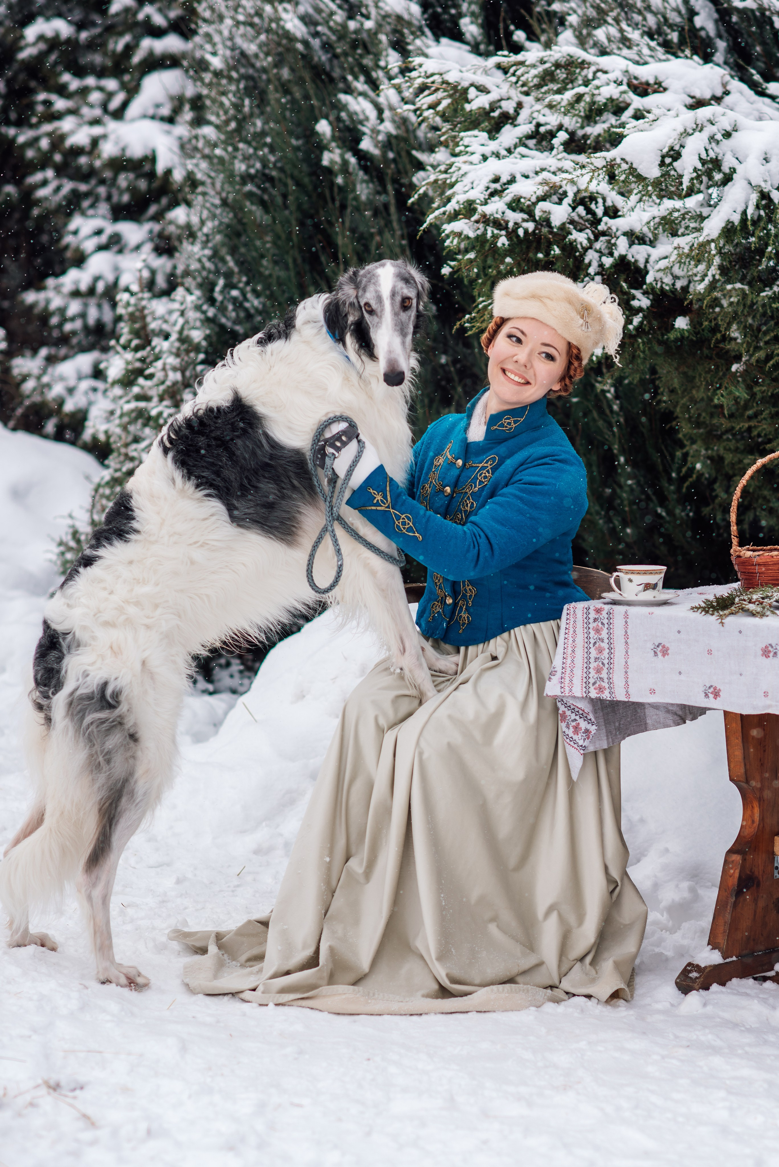 Зимняя парфорсная охота. Фотограф Диана Вальтер