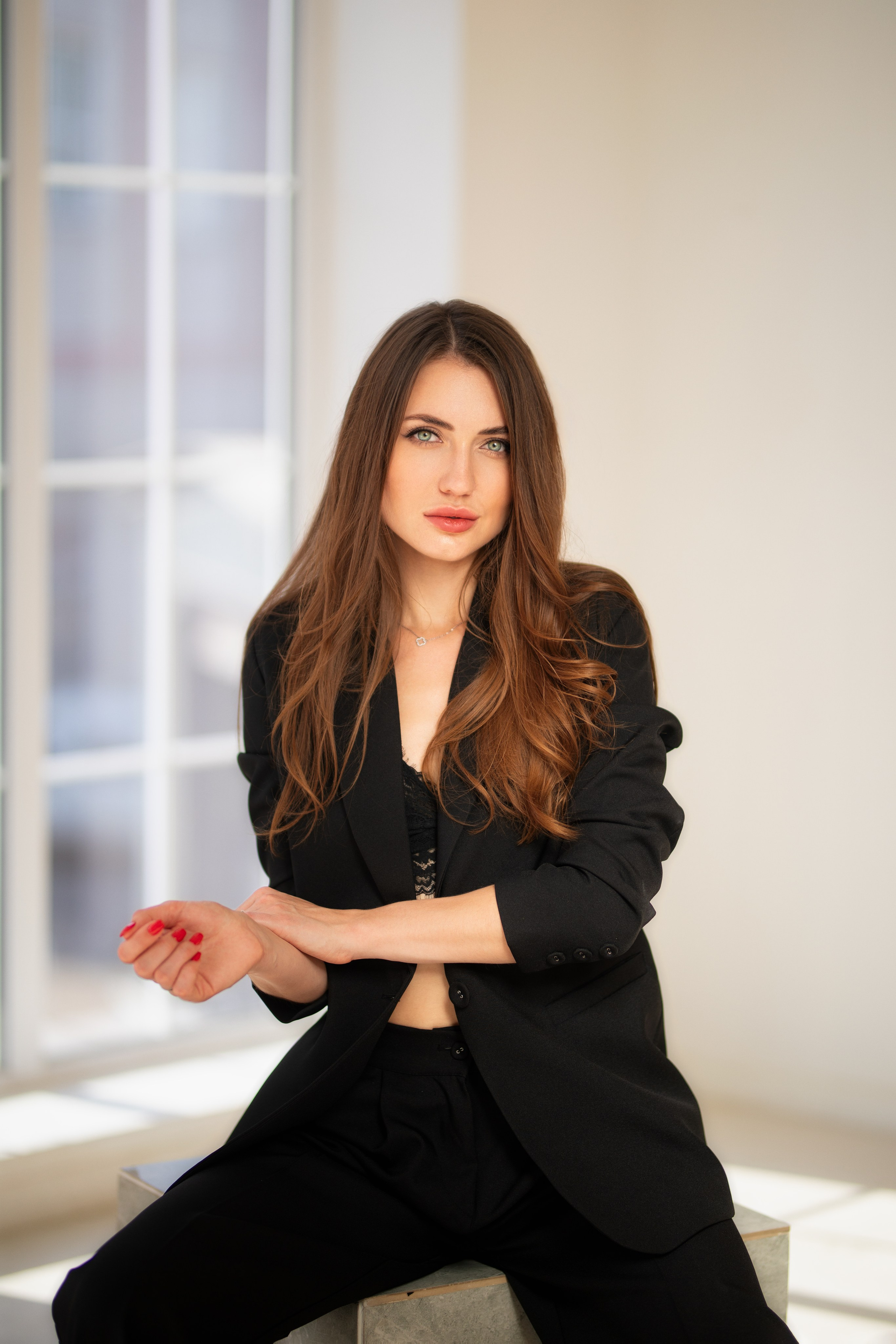 Съемка с Анастасией в интерьерной студии в формате для «себя»