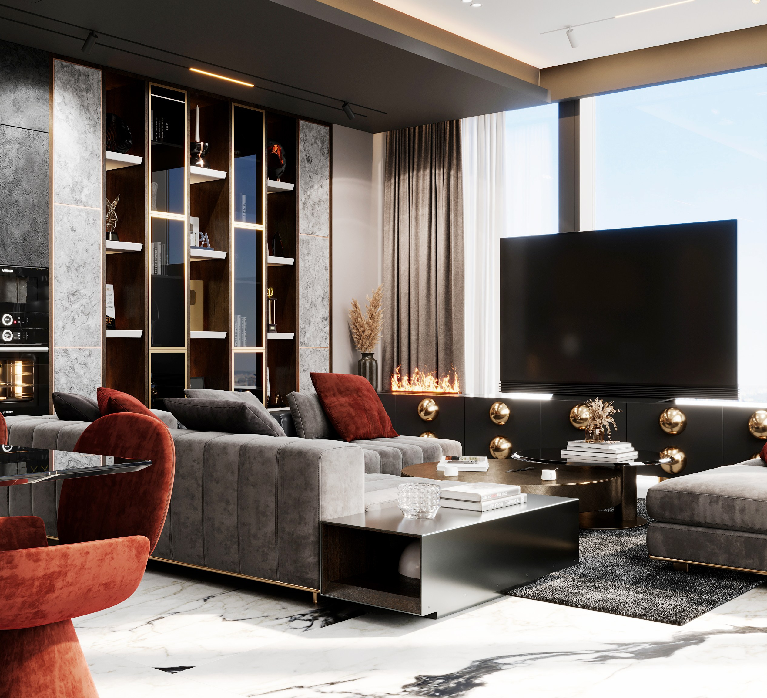 СИТИ FAMOUS. Дизайн-бюро GOHOUSE в Москве