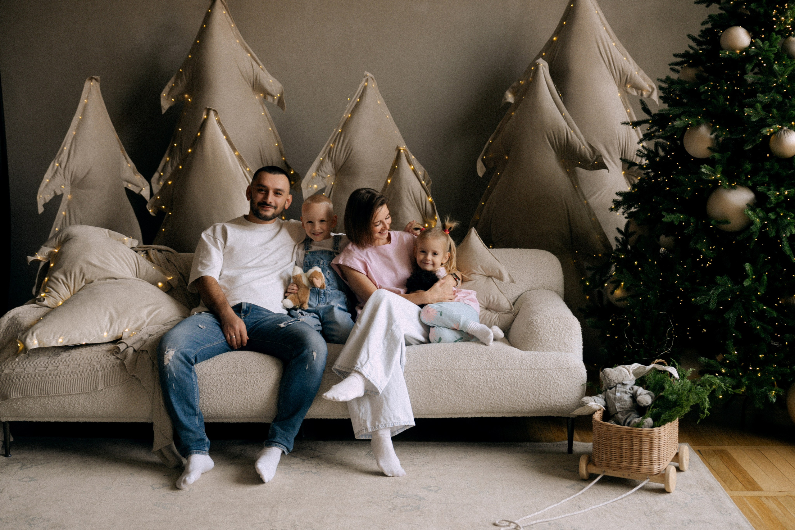 Семейная новогодняя. Фотограф с психологическим образованием