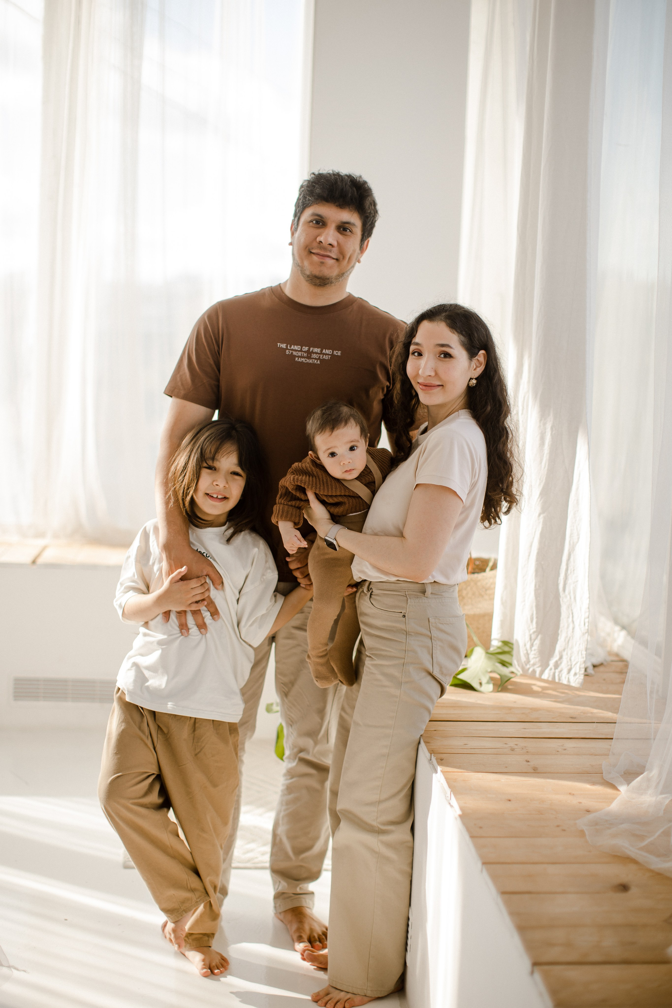 Фара с семьей. Семейный и детский фотограф в Москве Кузьмина Мария