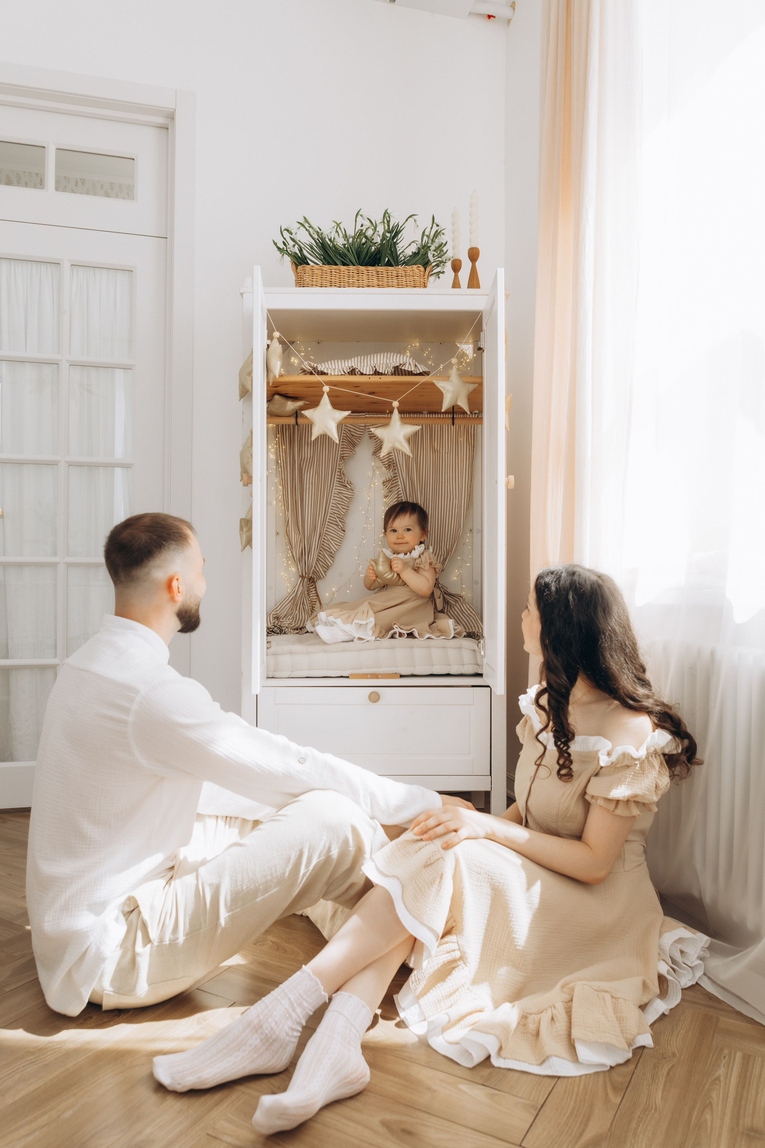 Анечке годик. Семейный и детский Фотограф Ирина Фенина Саратов