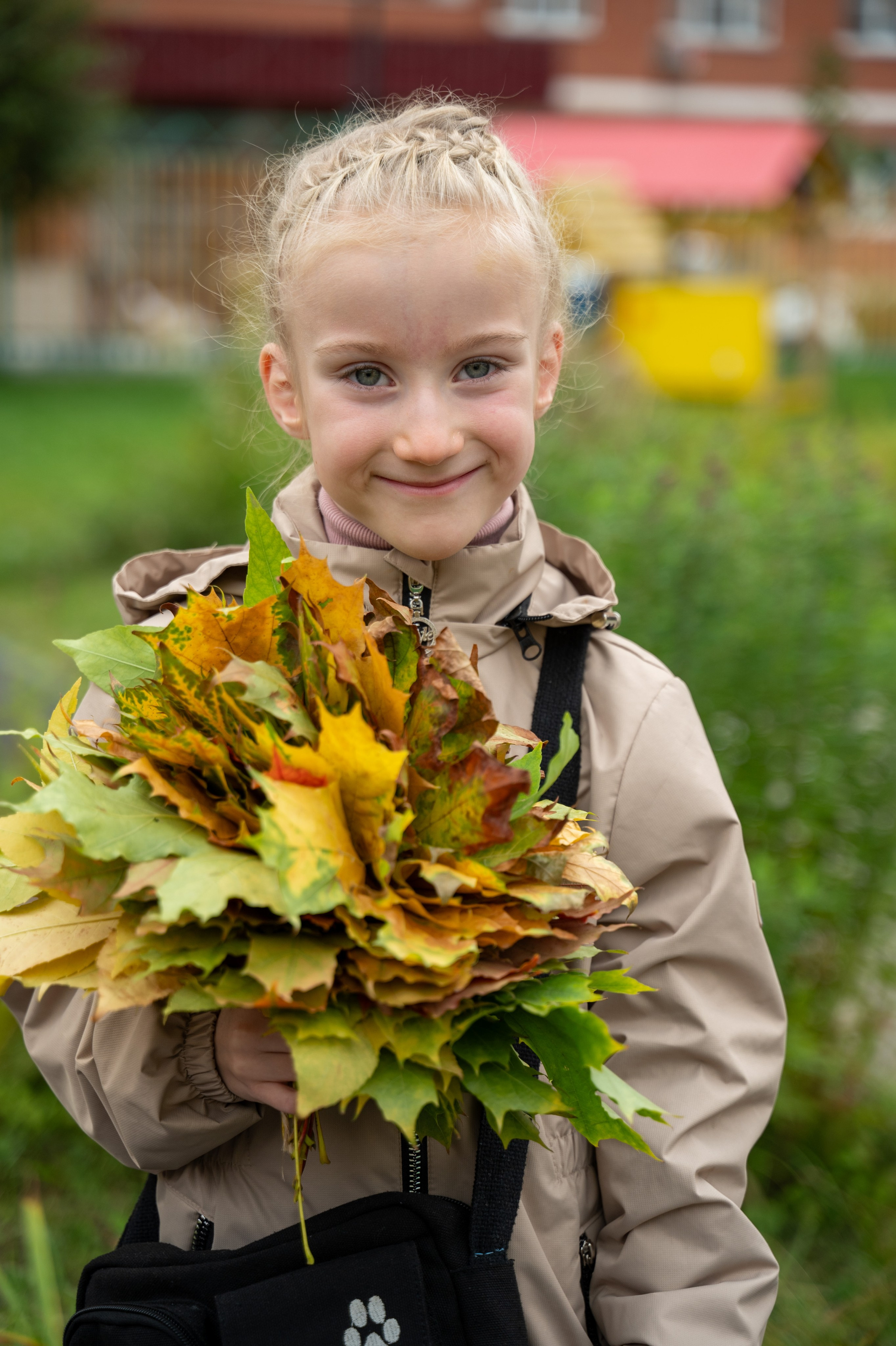 Детские съемки сентября. Школьный фотограф в Москве