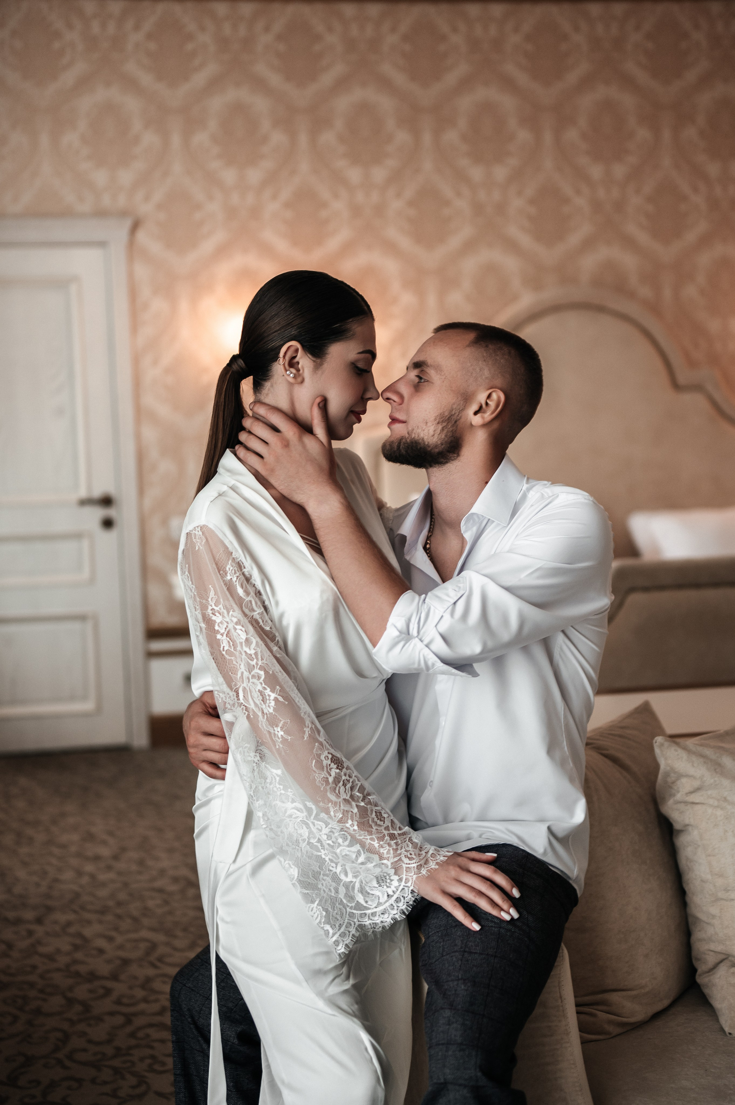 Максим и Наталья. Сборы, прогулка. Фотограф Екатерина Бочарникова