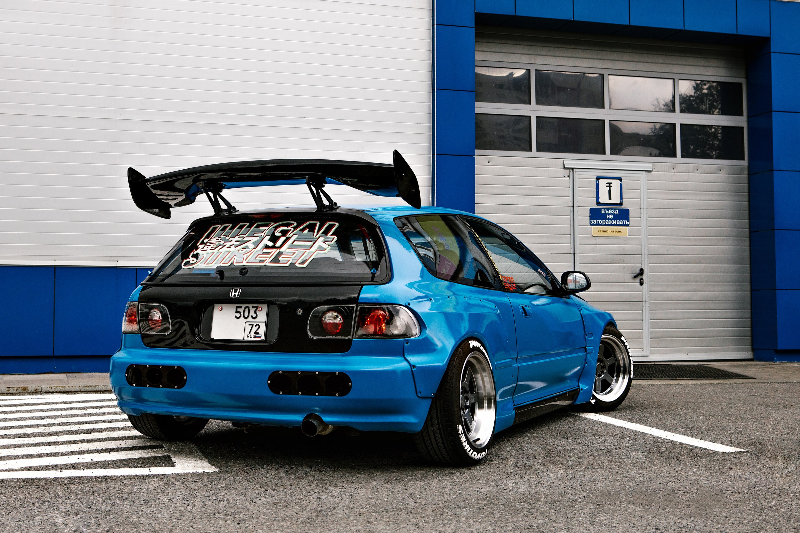 Honda Civic V. Эстетика Sveta