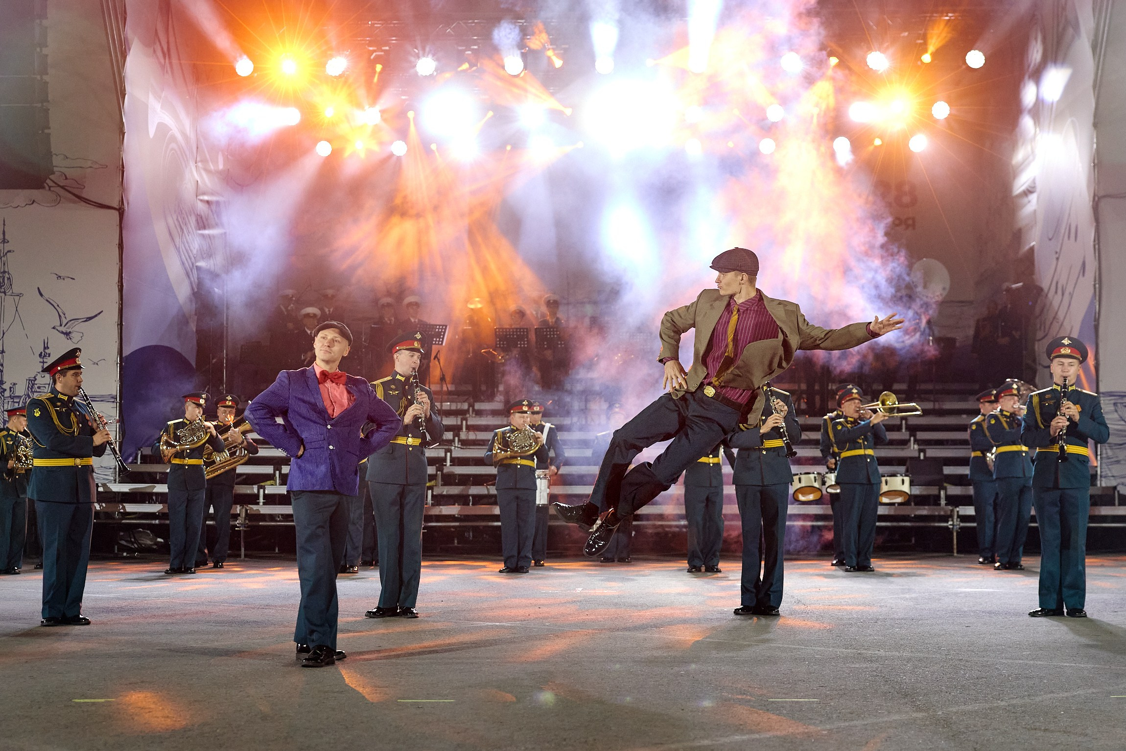 «Тихоокеанские марши» Плац-концерт