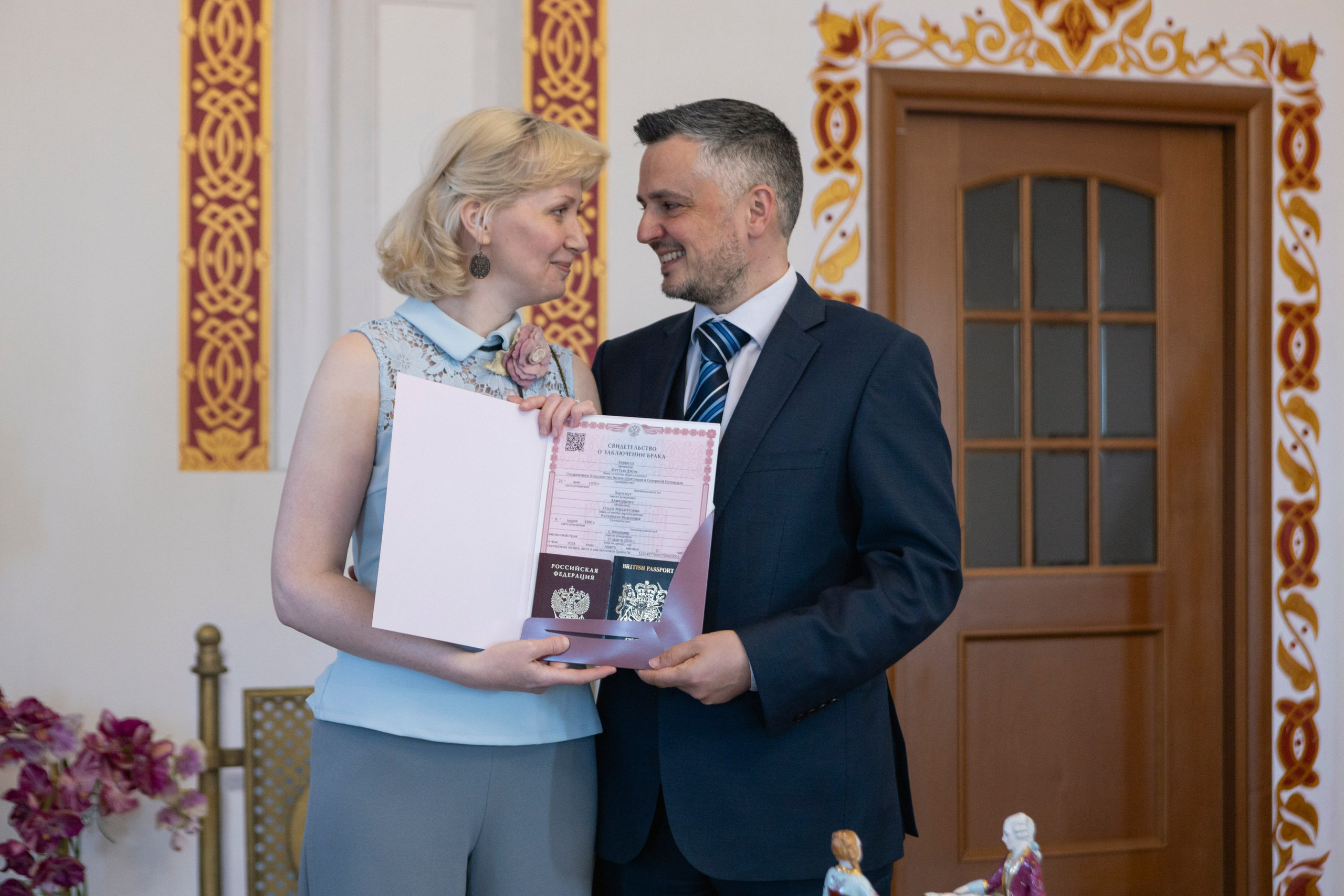 Роспись ЗАГС Мэттью Ольга. Видеограф, фотограф в Москве Мария Васильева