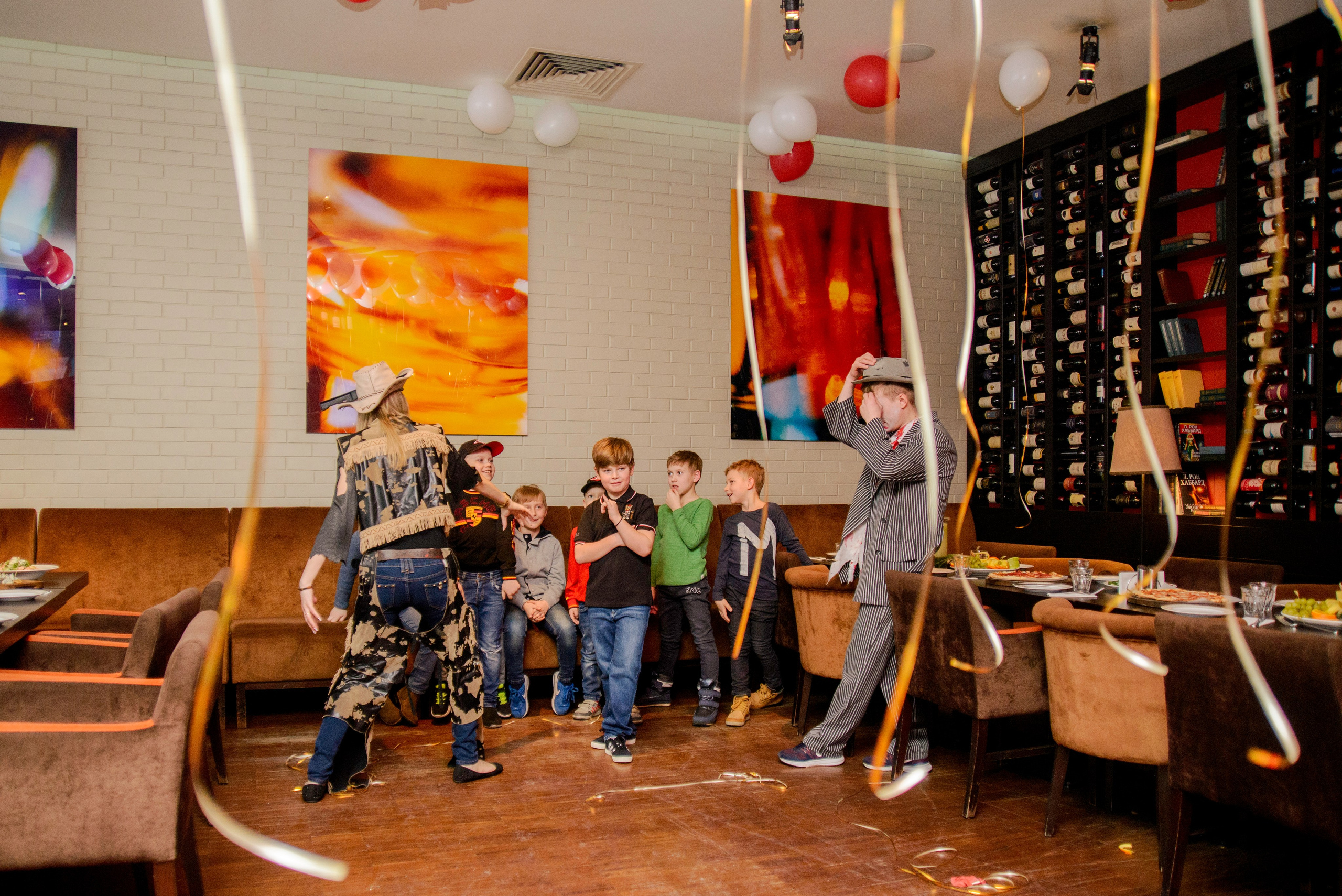 Детский день рождения в ресторане