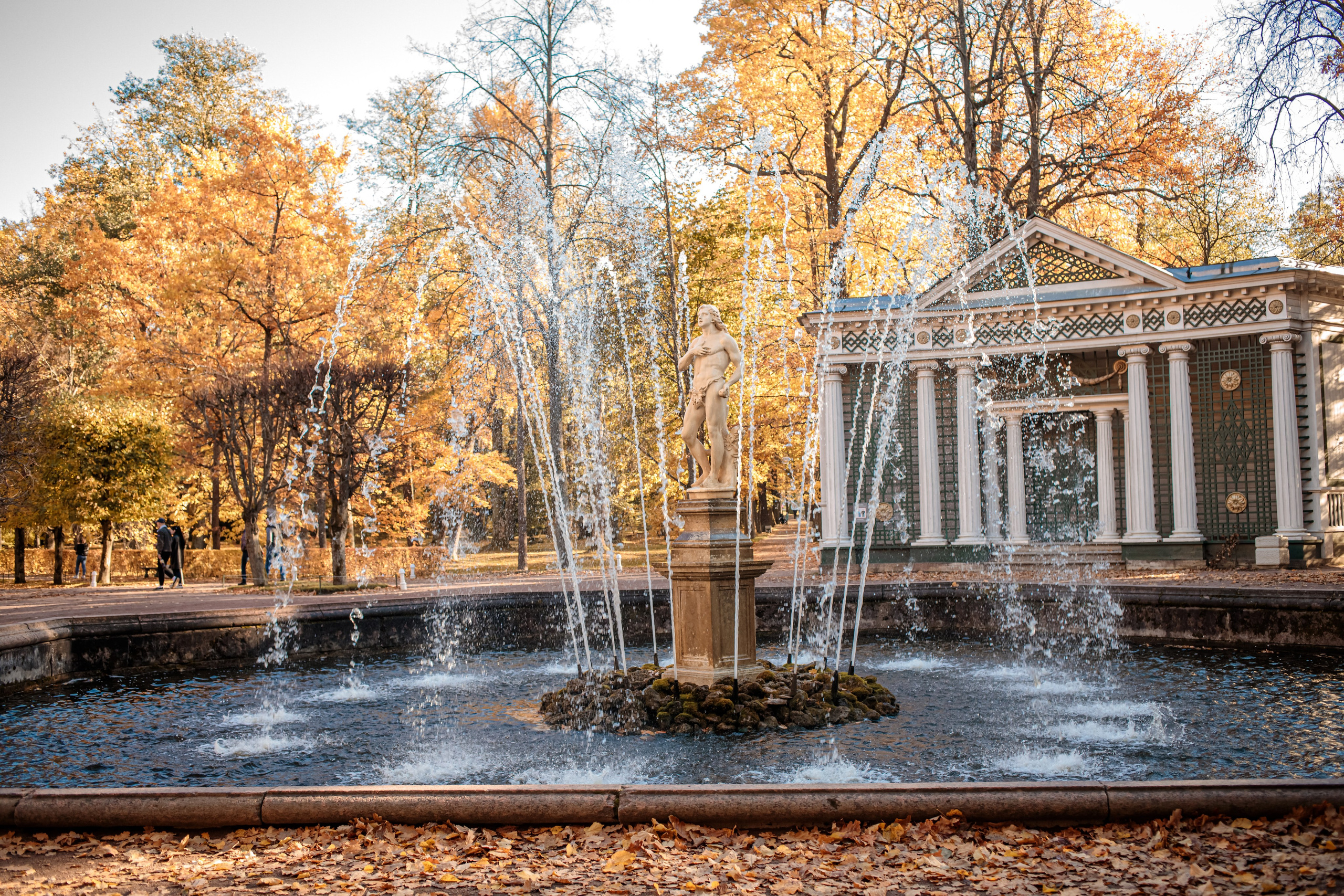 Петергоф нижний парк фото