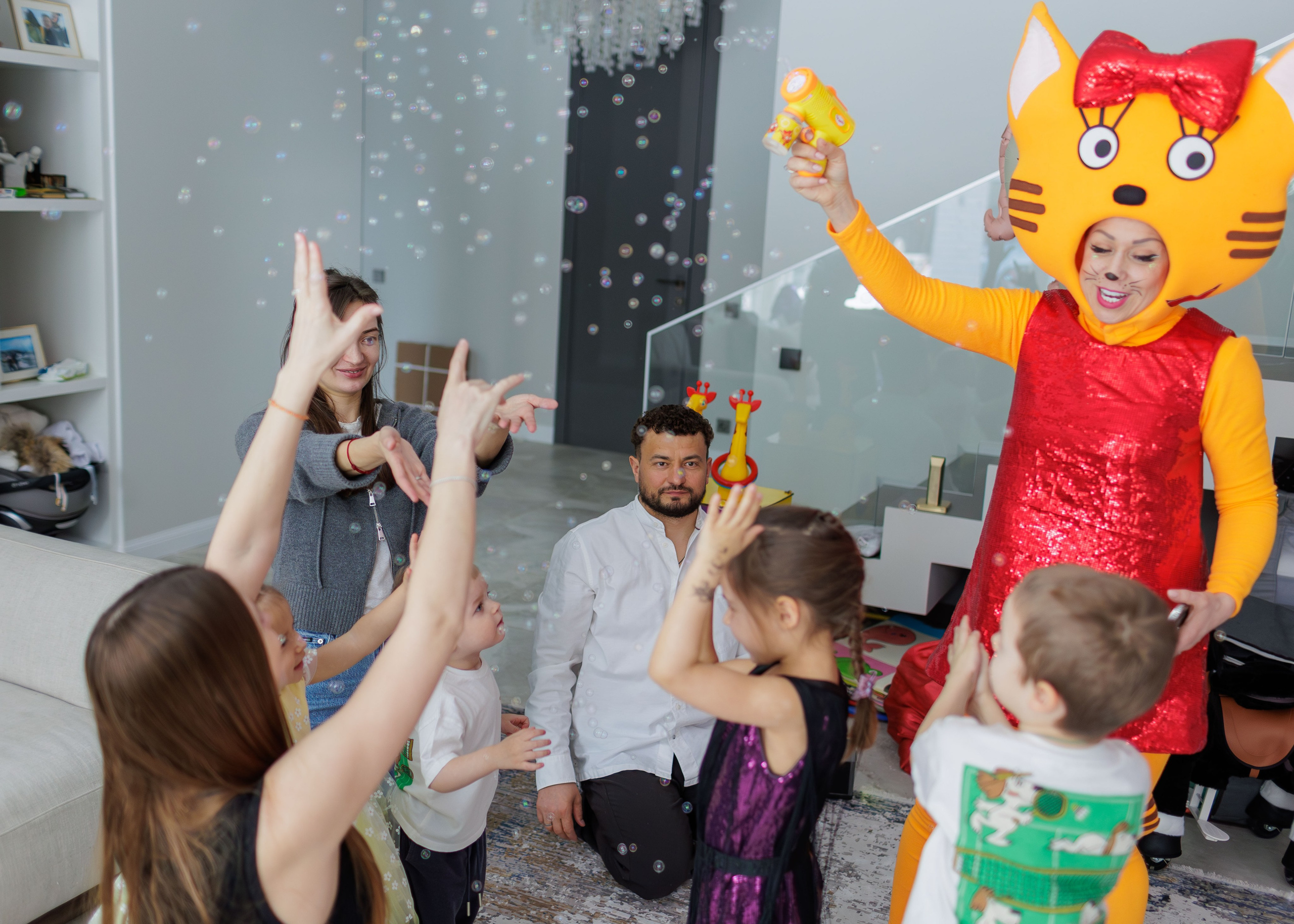 Детские дни рождения. Семейный и детский фотограф в Москве Юлия