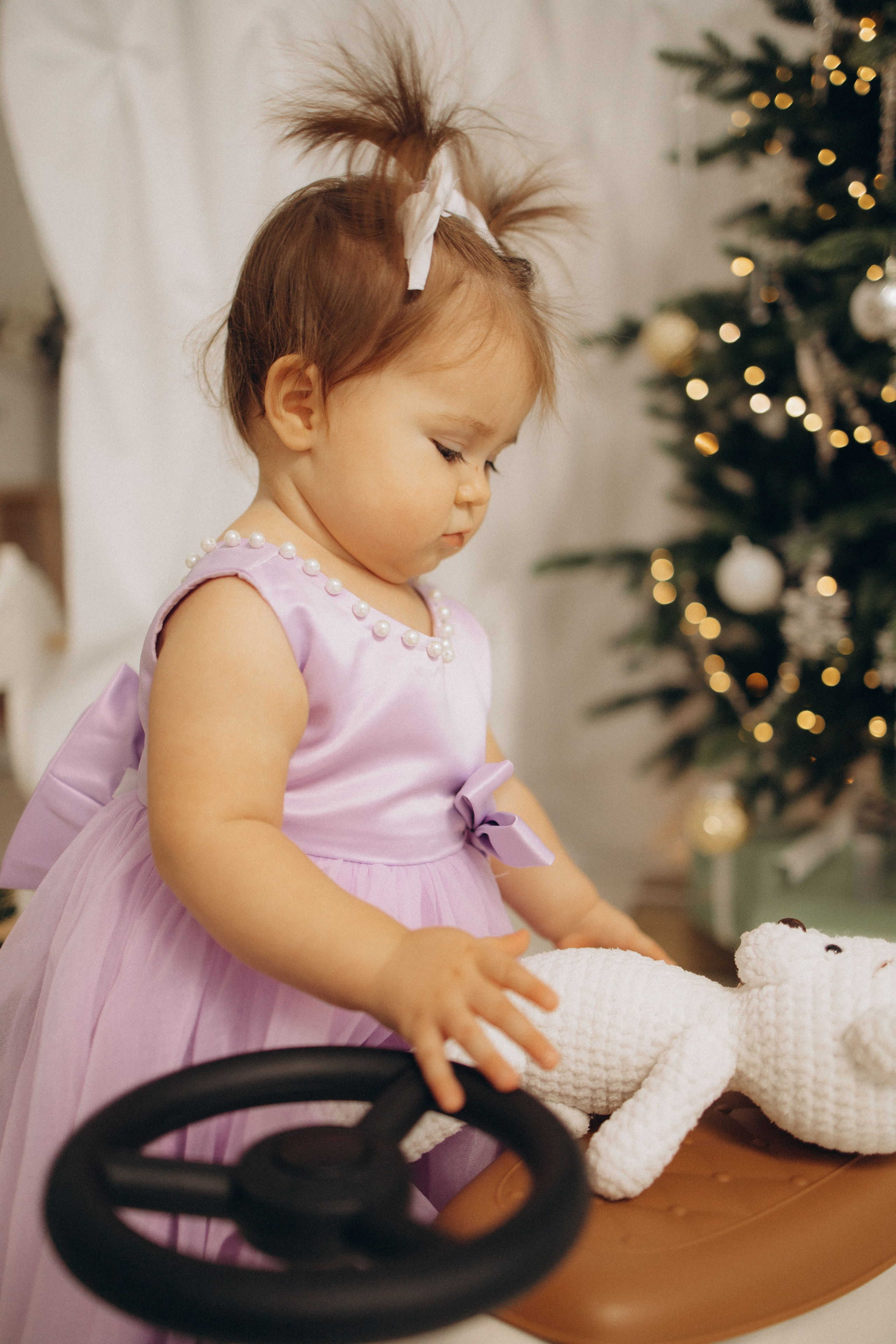 Новый год маленькой Анечки. Семейный фотограф в Москве Анастасия Шалда