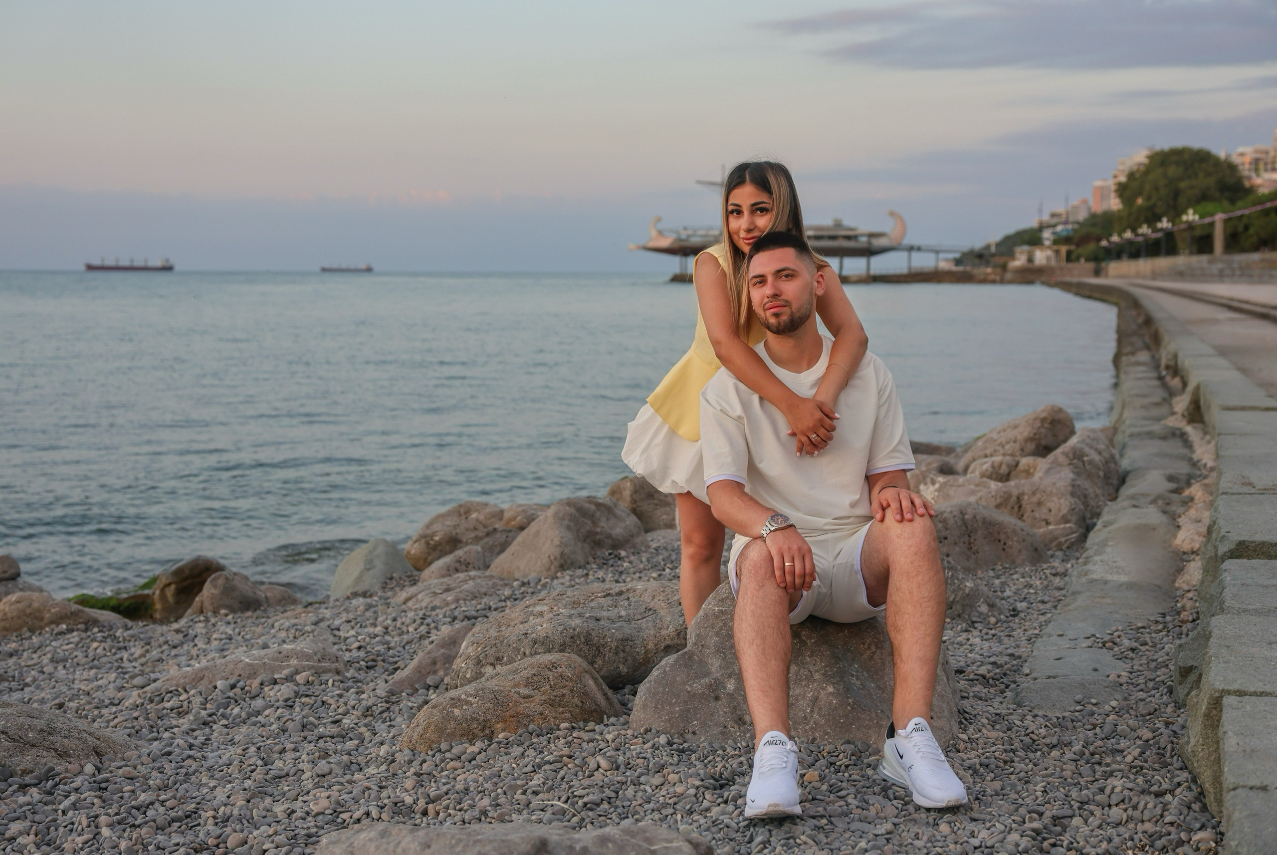 Набережная Ялты. Фотограф в Ялте