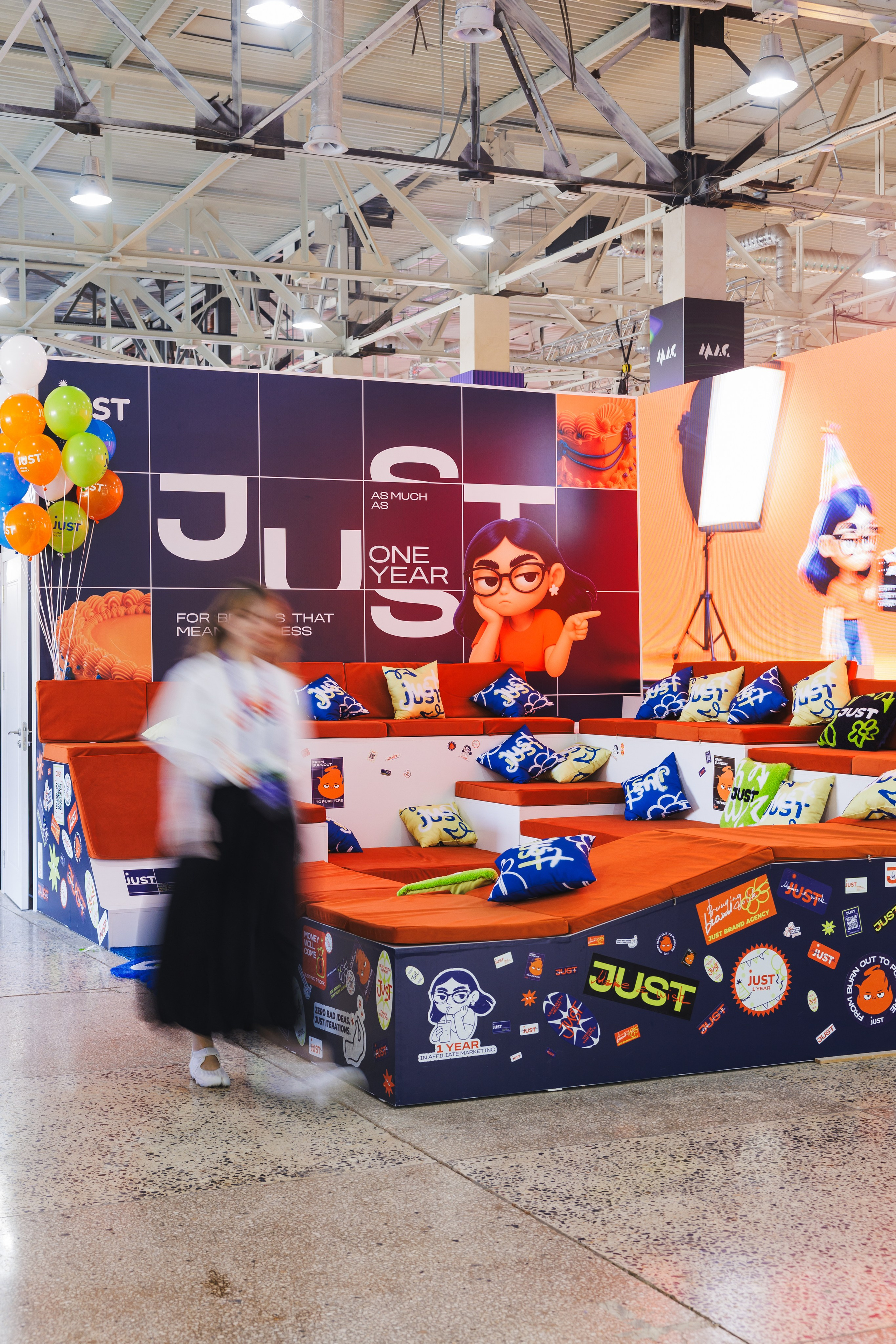 JUST ONE YEAR | MAC Yerevan. JUST BRAND AGENCY