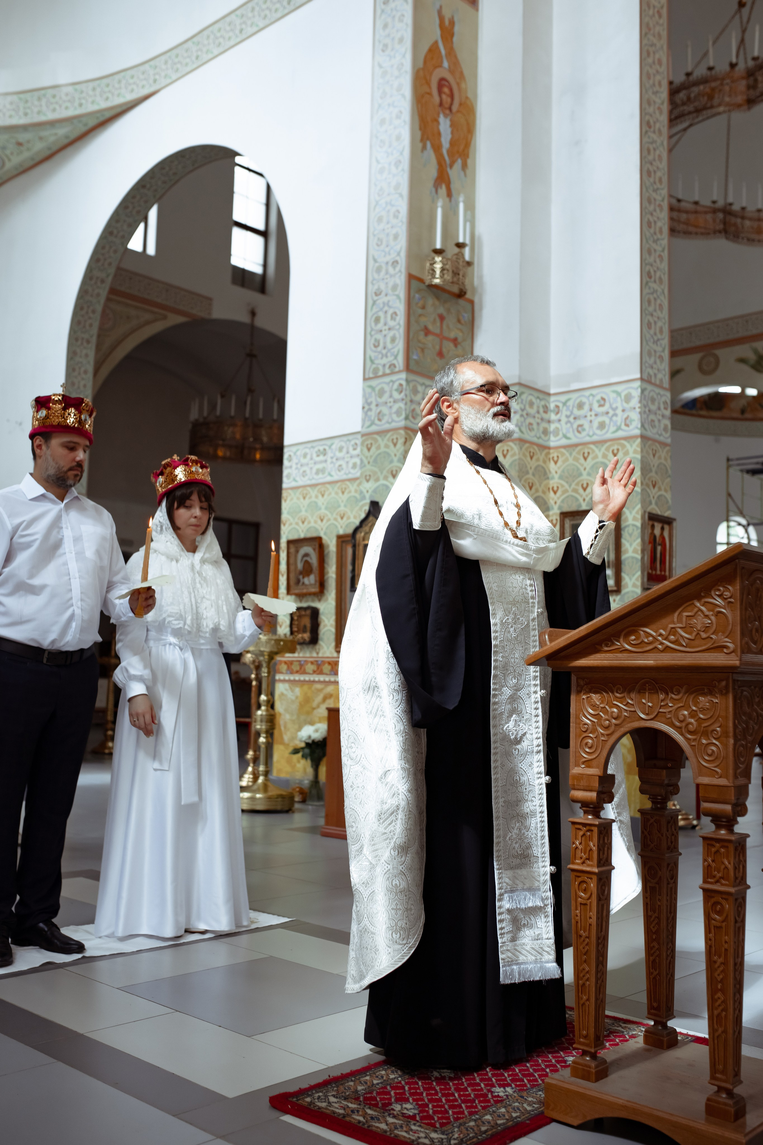 Венчание Елены и Павла в Храме СВ Саввы Сторожевского. Семейный и детский фотограф в Москве Дорогова Екатерина