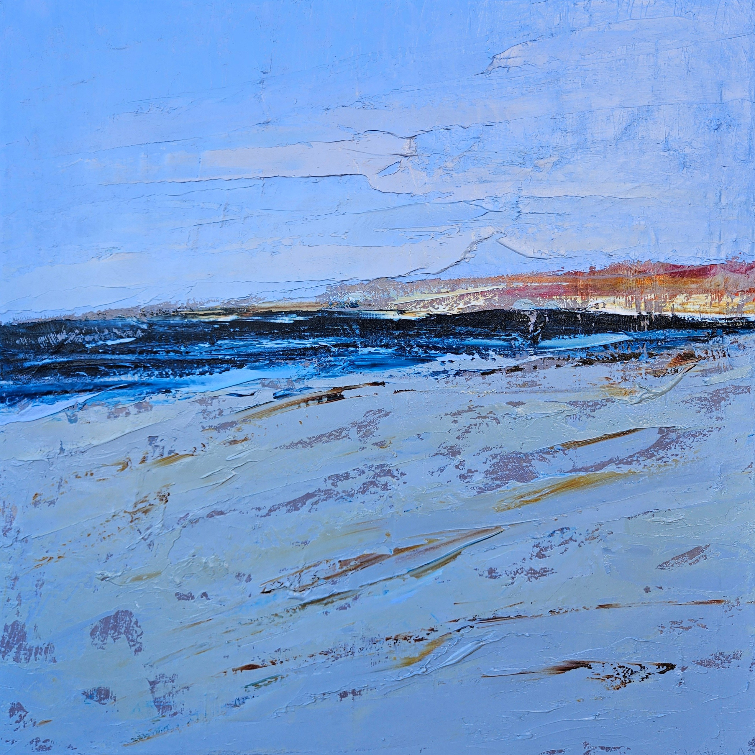 Море, небо, берег, морской пейзаж