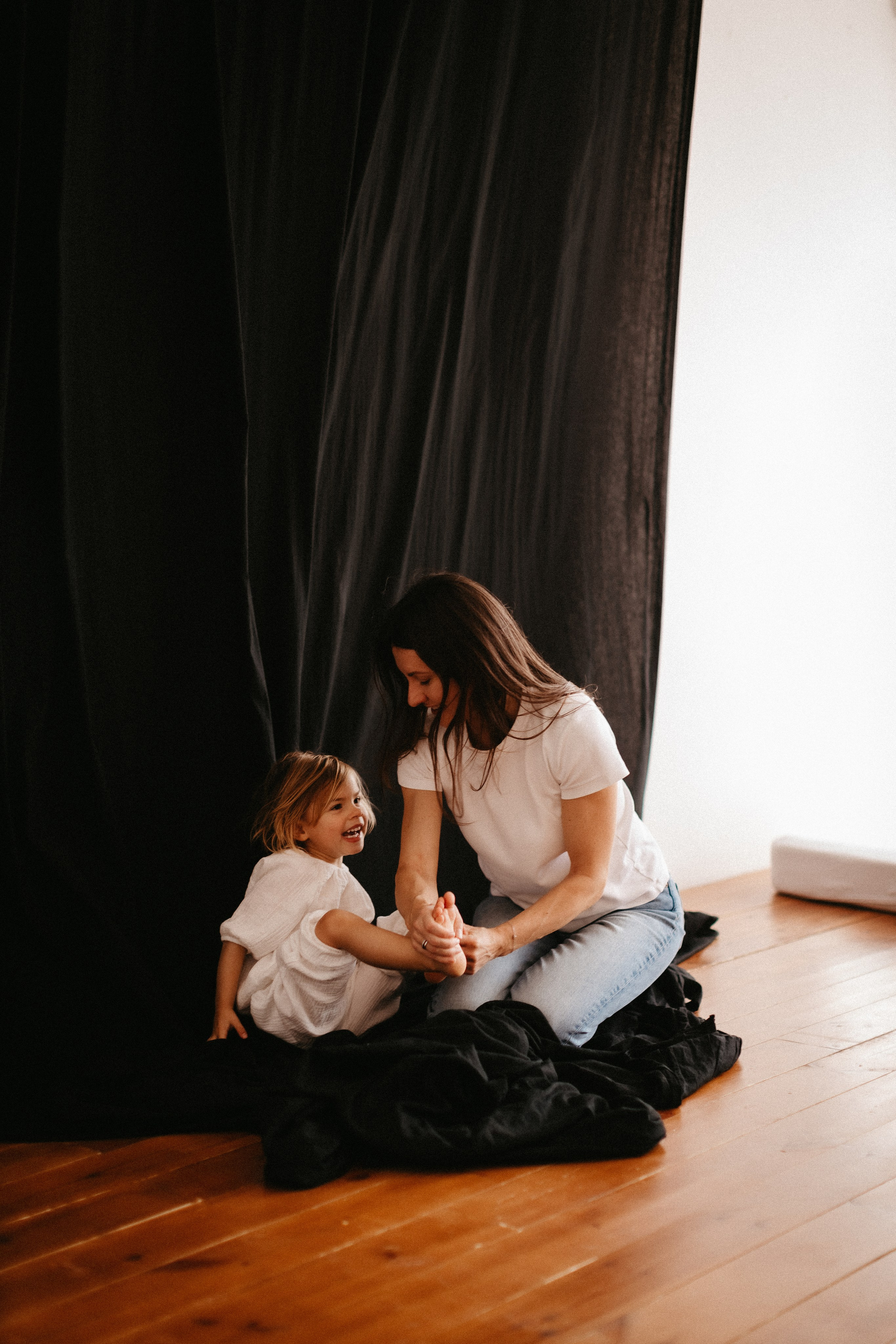 Мама и девочки. Евгения Пелипас