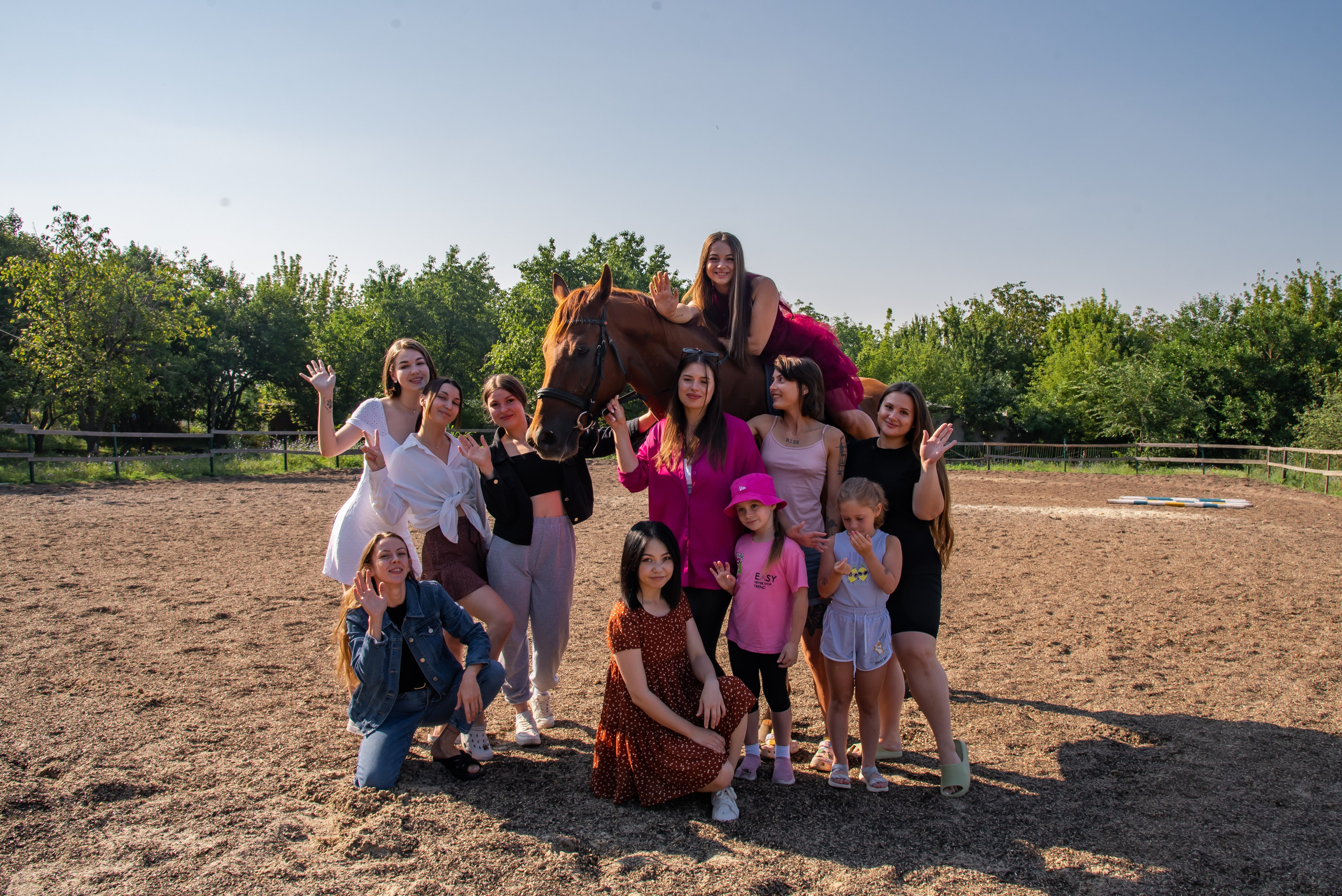 Конная прогулка. Фотограф Галина Нестерова