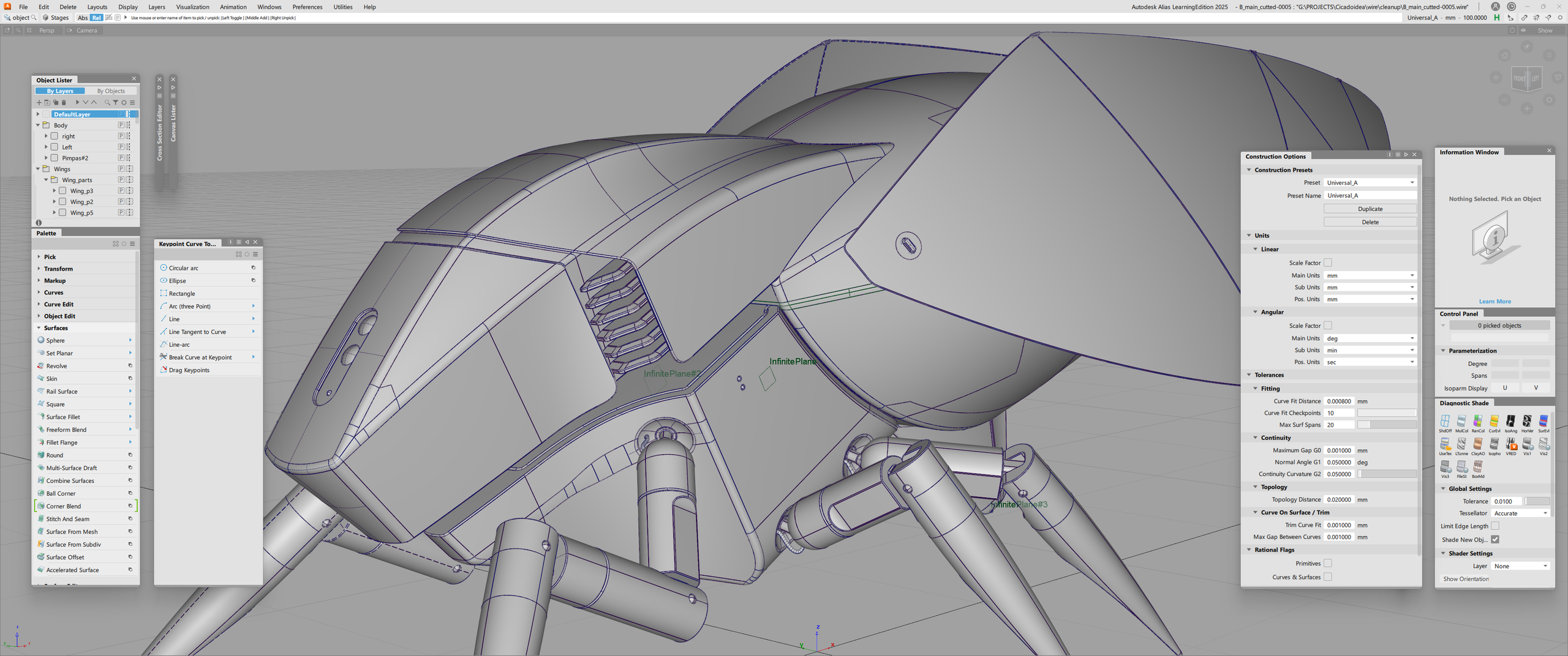 Cicadoidea. Concept & Industrial Design. Alexander Golubev