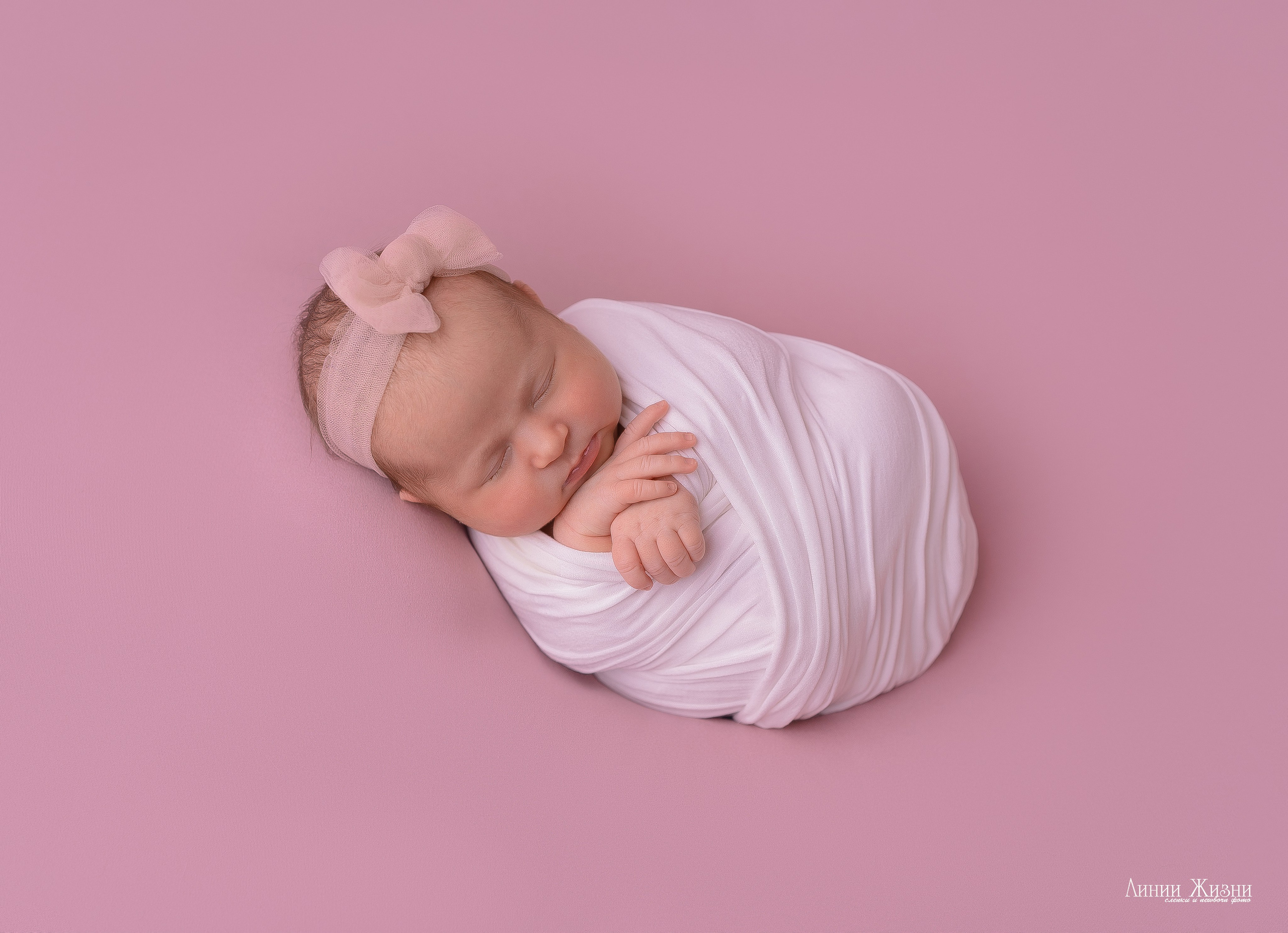 Верочка 23 дня. Фотограф новорожденных в Нижнем Новгороде Сергеева Оксана