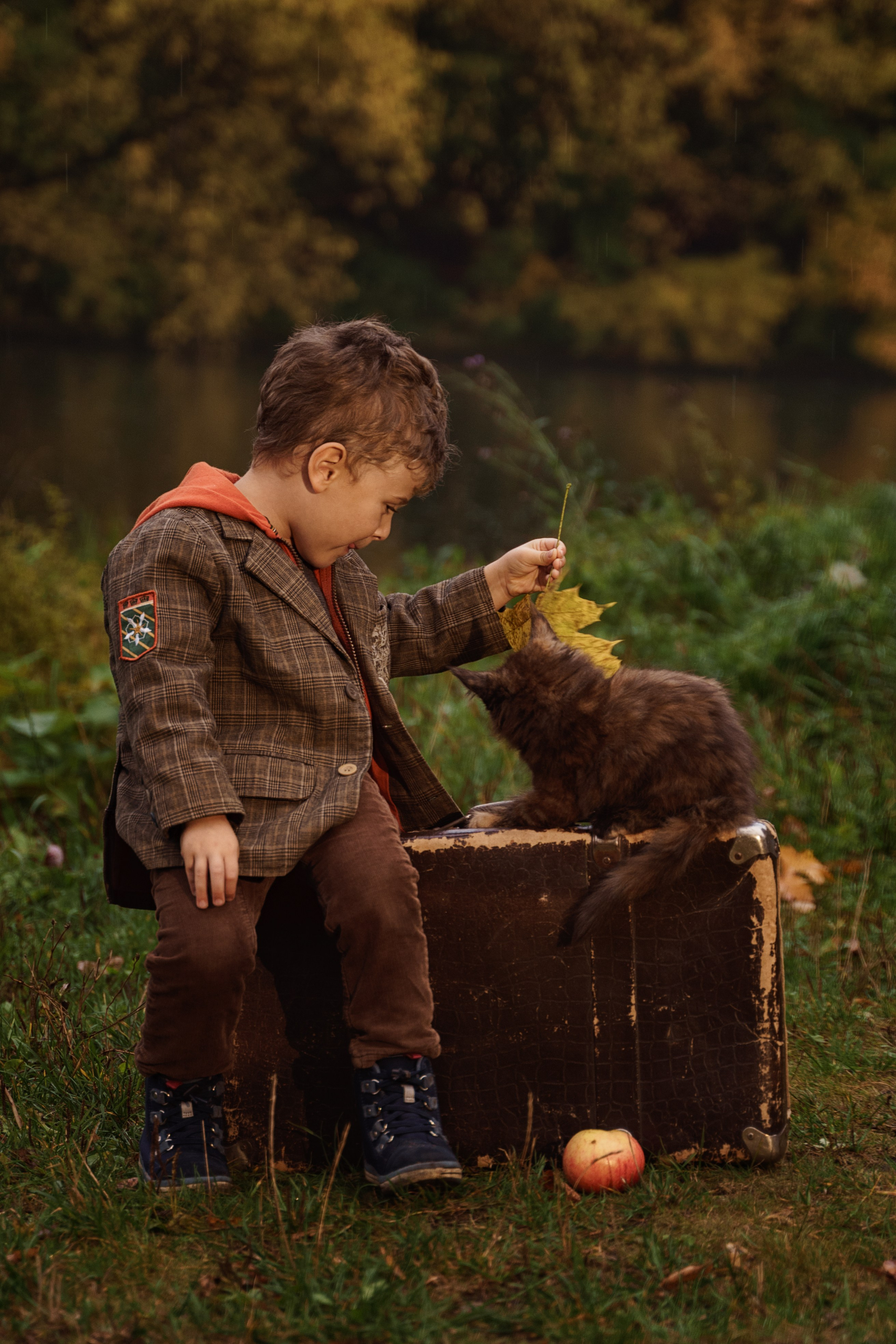 Осенние фотосессии. Контент фотограф в Москве Кати Федотова