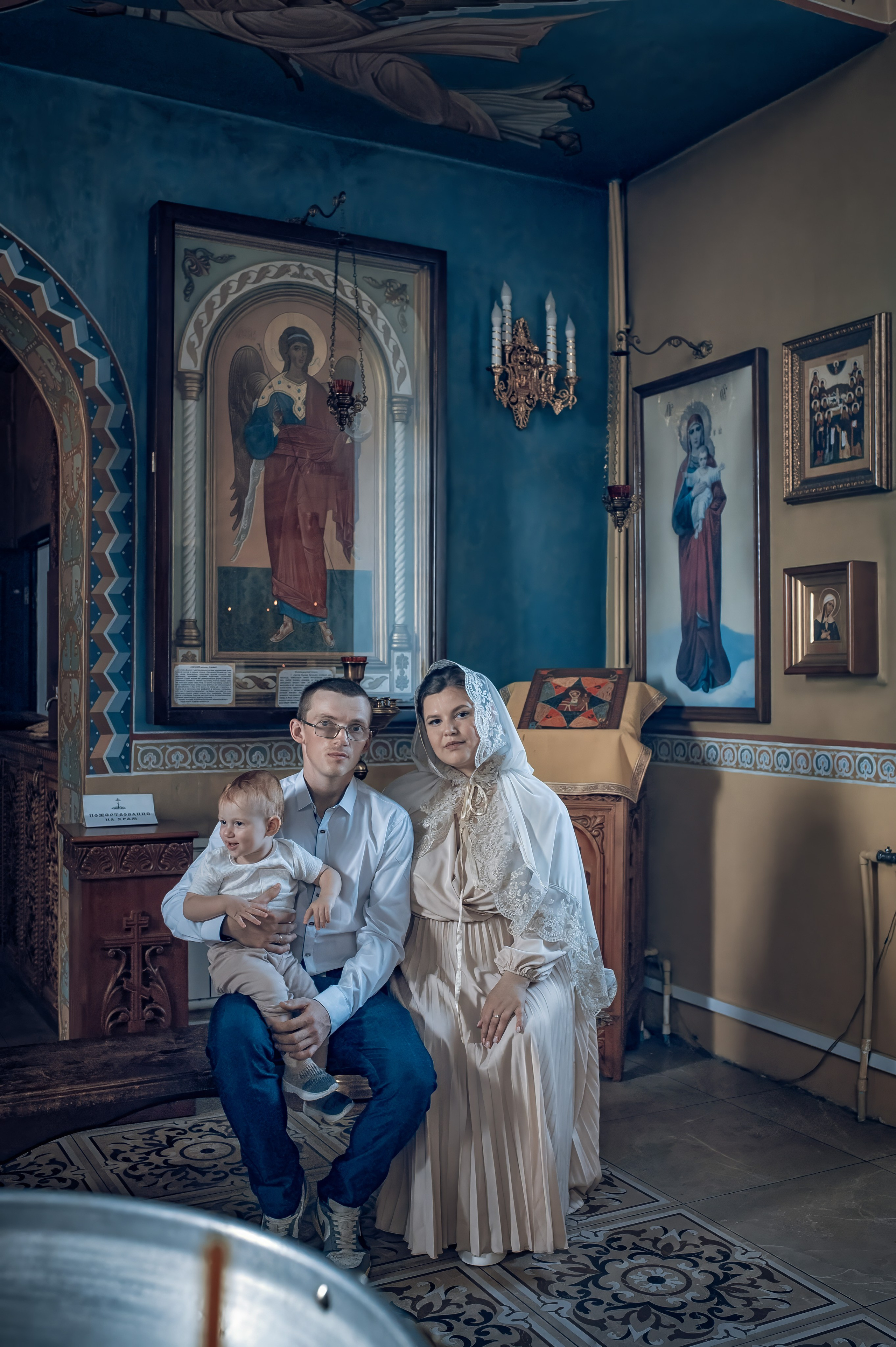 Съемка крещения в Красноярске. Фотографы крещения/венчания  Красноярск Татьяна и Вячеслав Переваловы