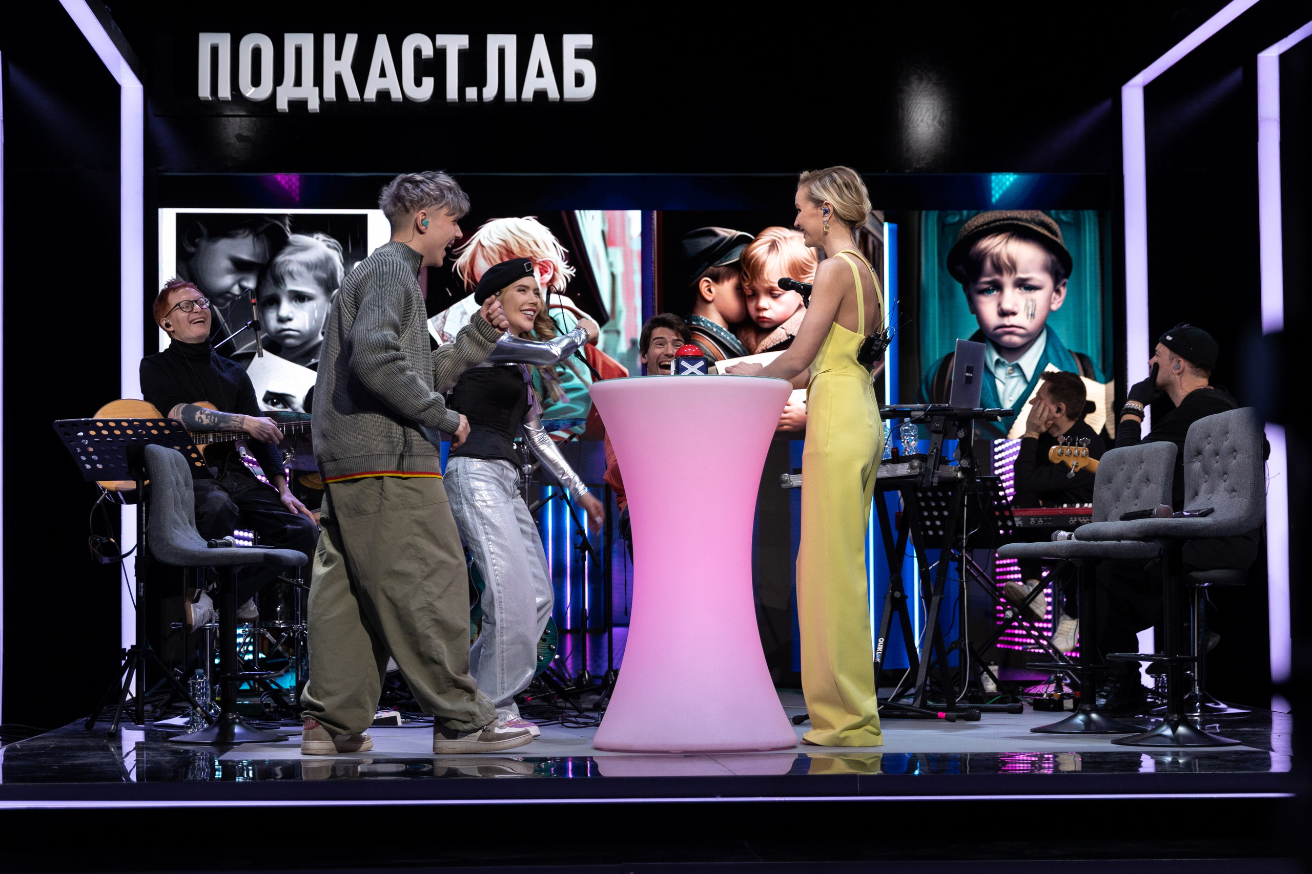 ПОДКАСТ.ЛАБ Полина Гагарина и Ваня Дмитриенко. Свадебный и семейный фотограф