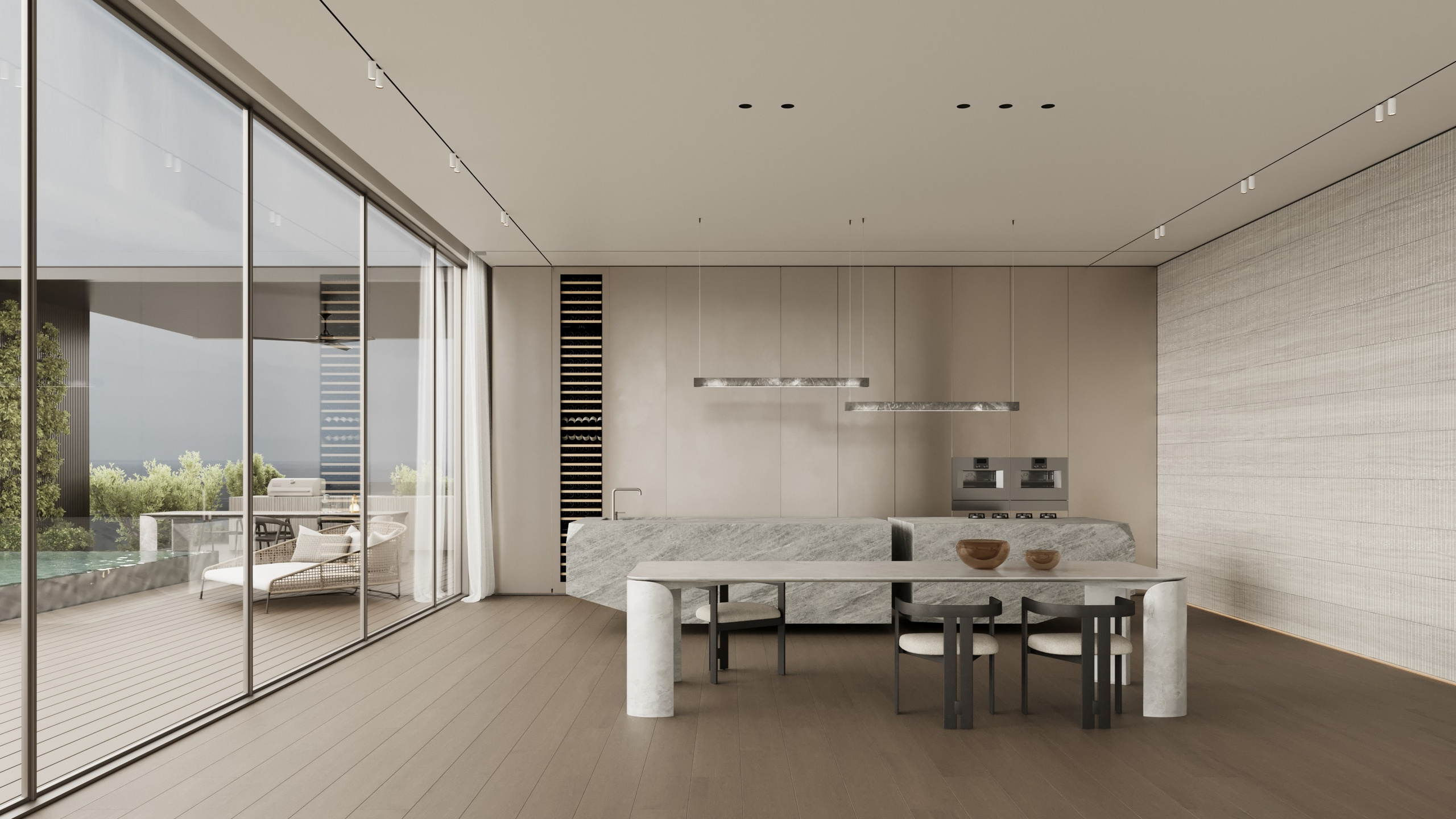 Horizon Terrace Residence. Denis Konarev | Architectural Visualization Studio