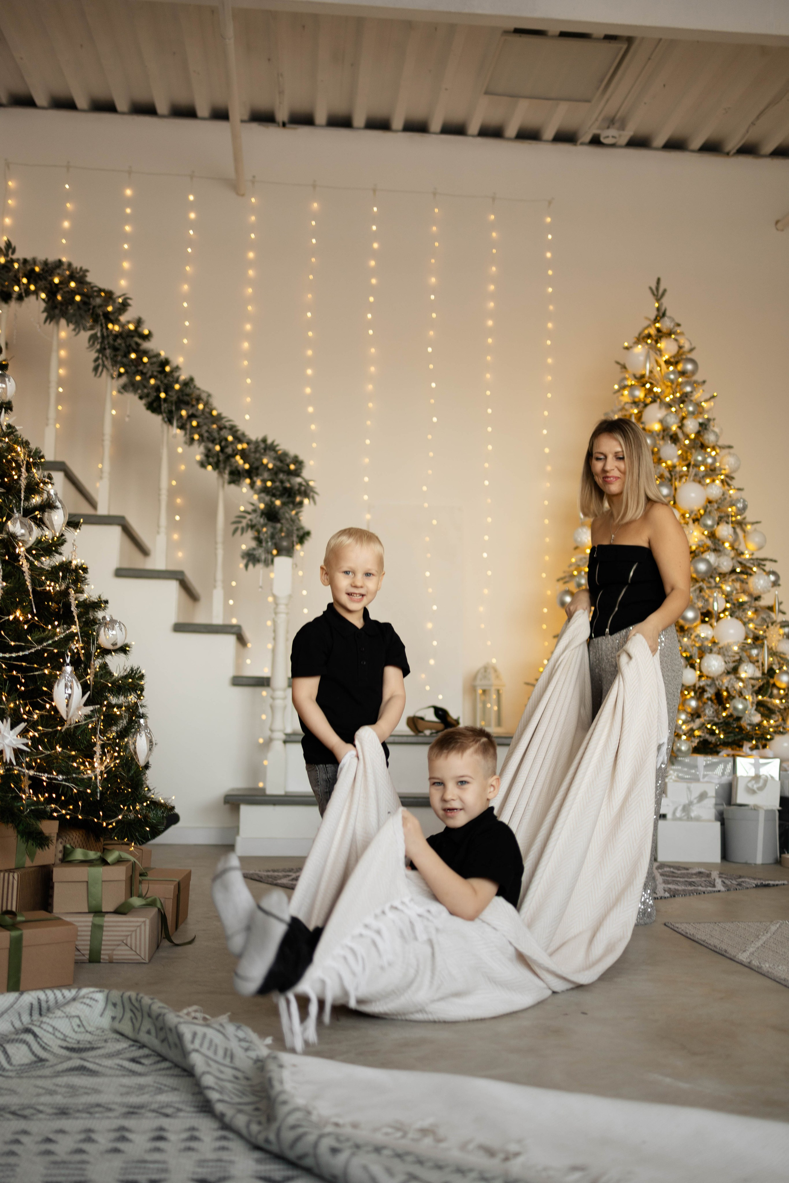 Олеся, Илья и Рома. Семейный фотограф Елена Шаяпова