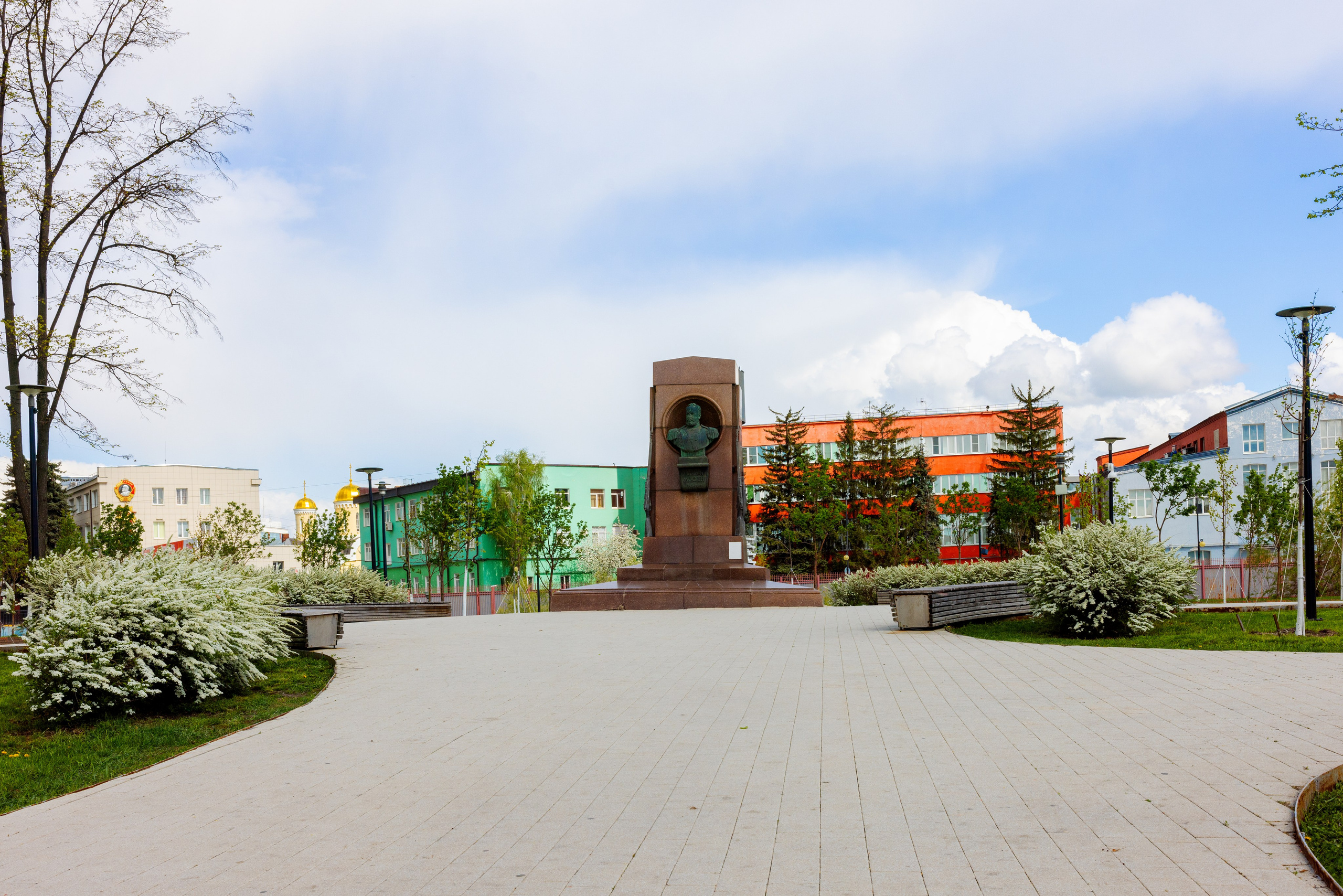 Памятник Мосину. Фотограф в Туле Крупский АнДРей. Фотостудия «КАДР71» в Туле