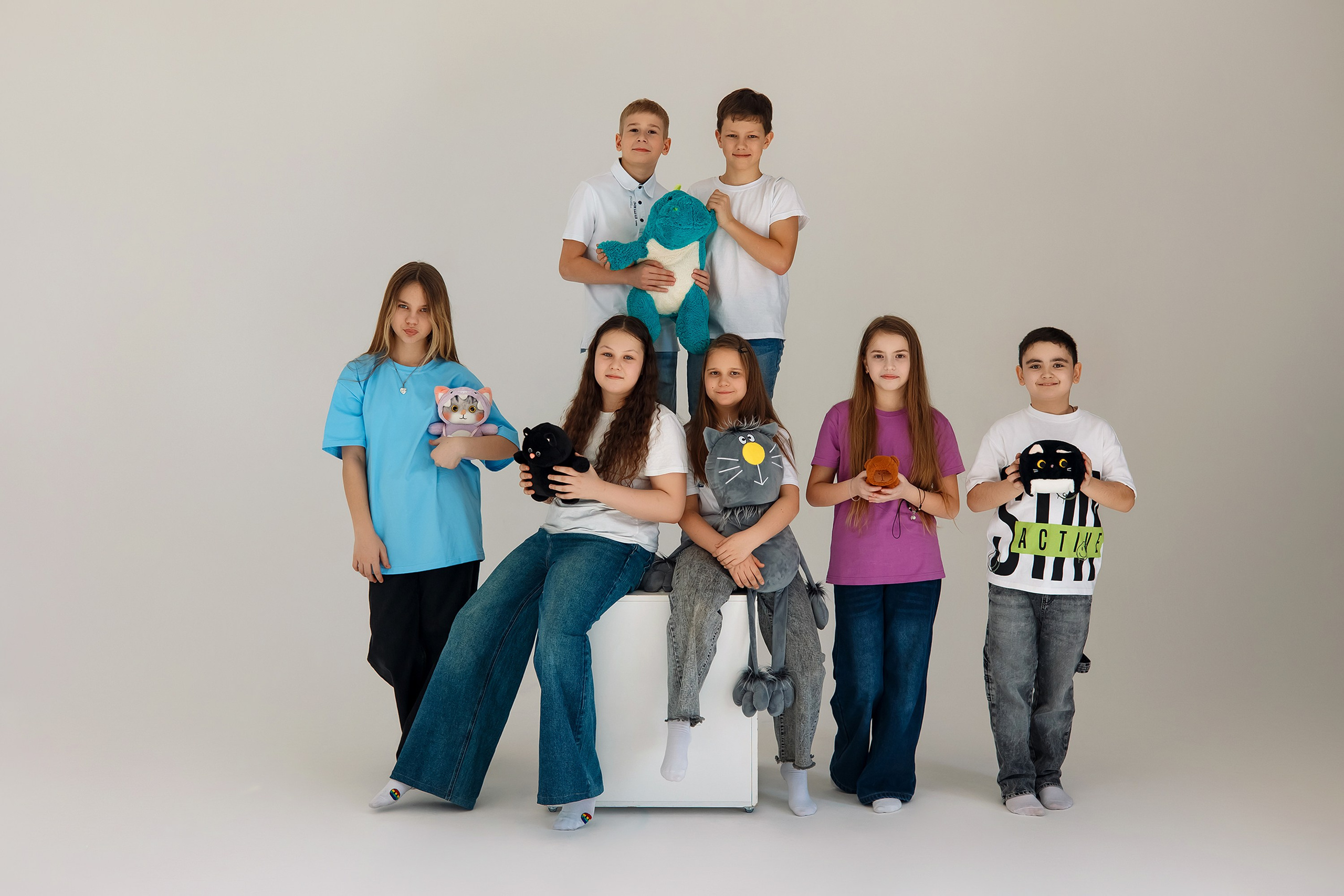 4 класс съемка в фотостудии. Фотограф Любовь Корниенко, Примоский край