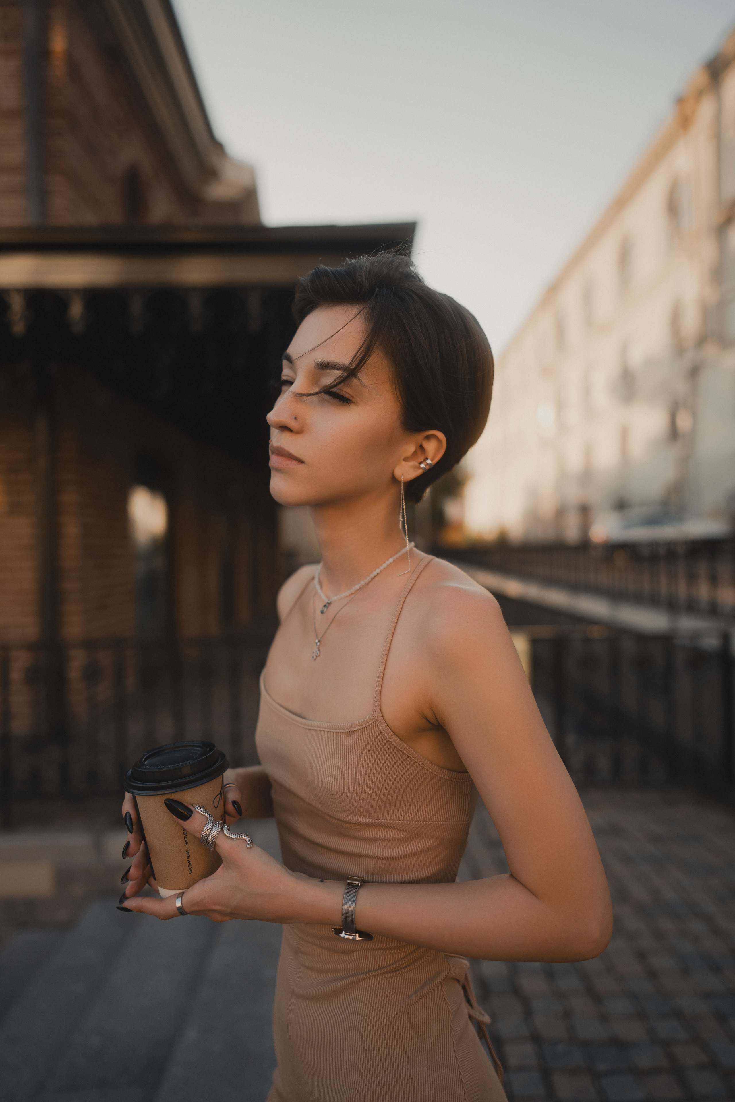 Прогулочная фотосессия с Надей по центру Казани