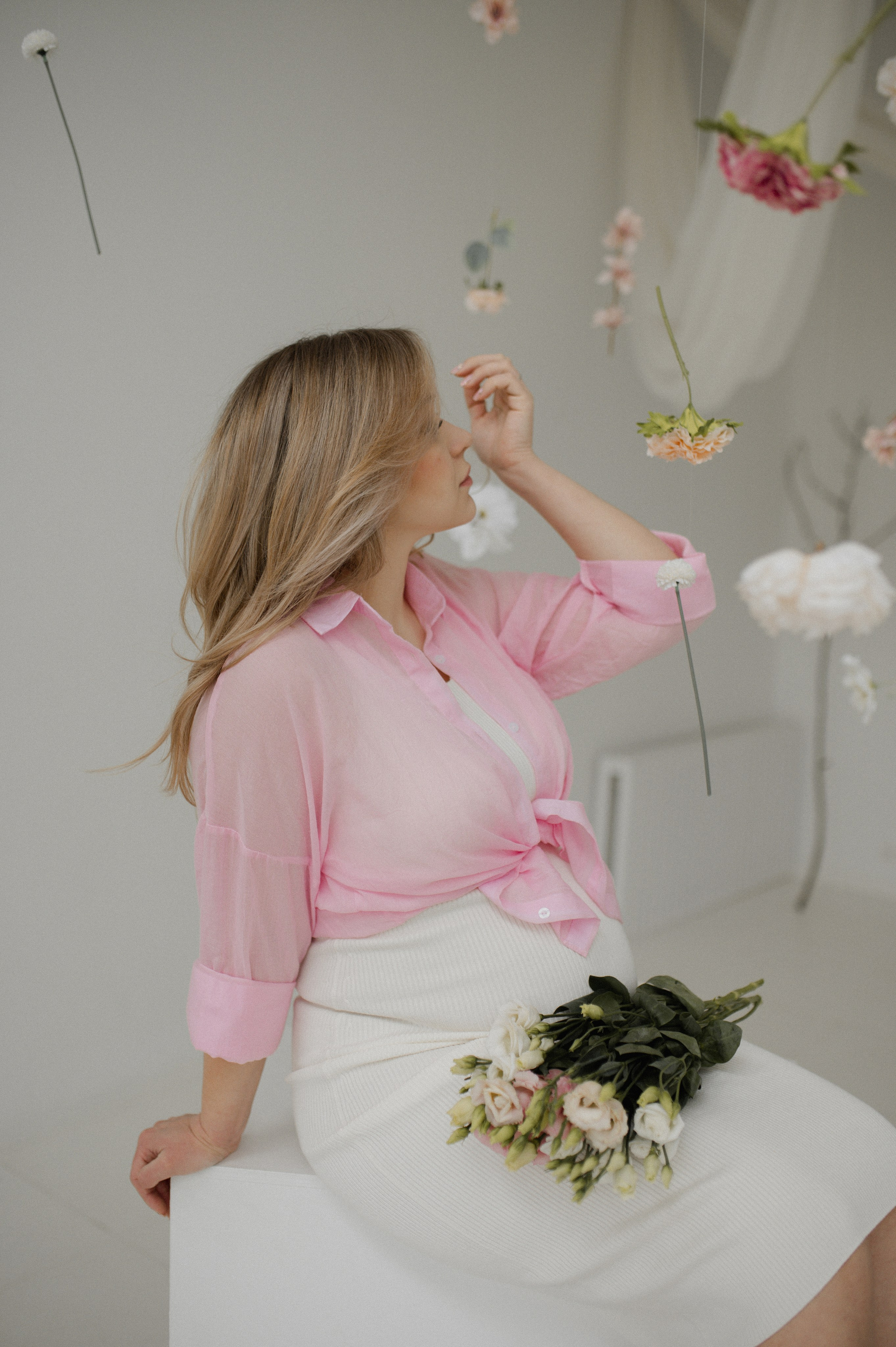 Оля в ожидании малыша. Семейная фотосессия Бутово Москва фотограф Алина Морщагина