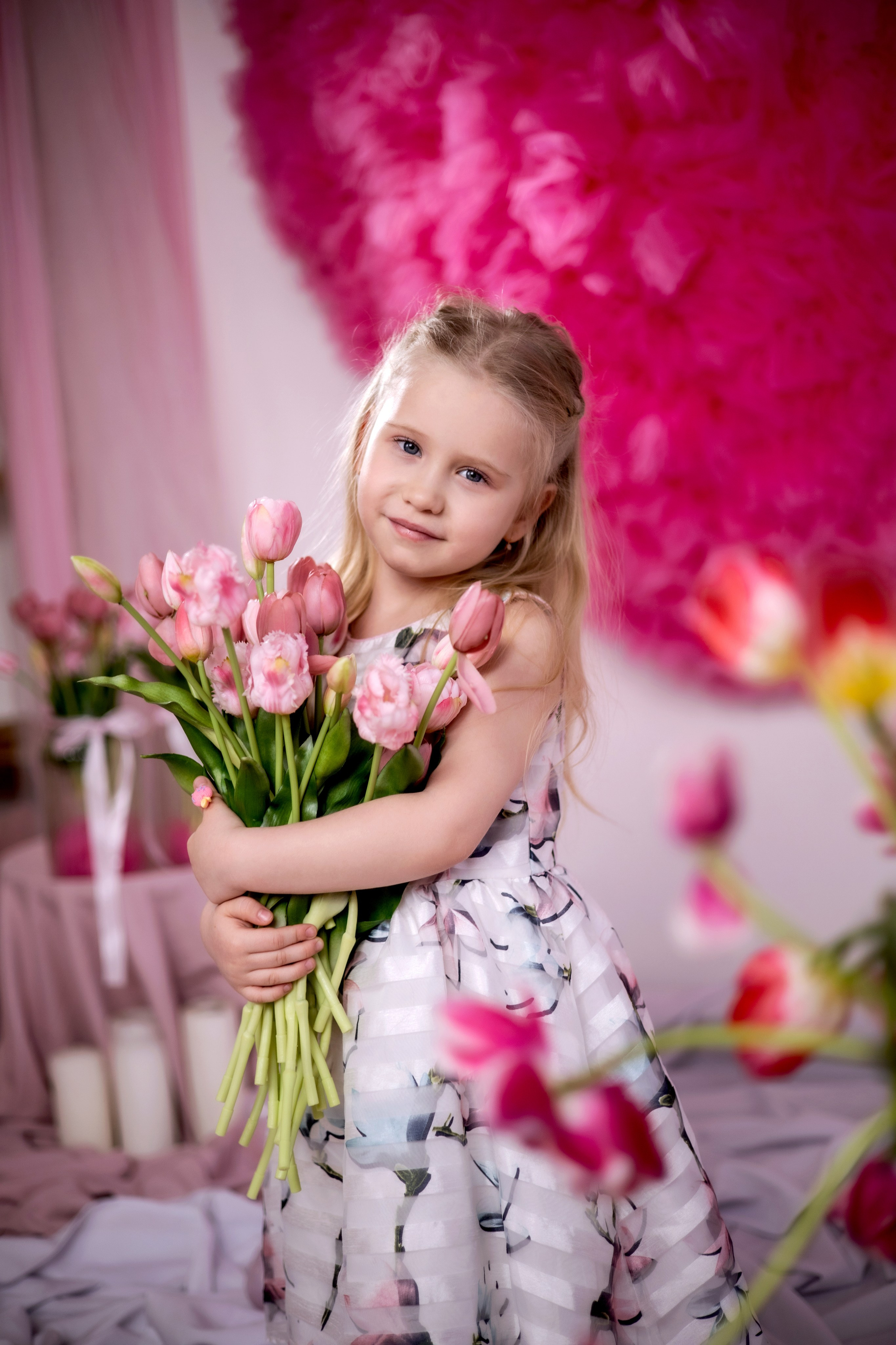 Мама и дочка. Фотограф Надежда Лукьянова