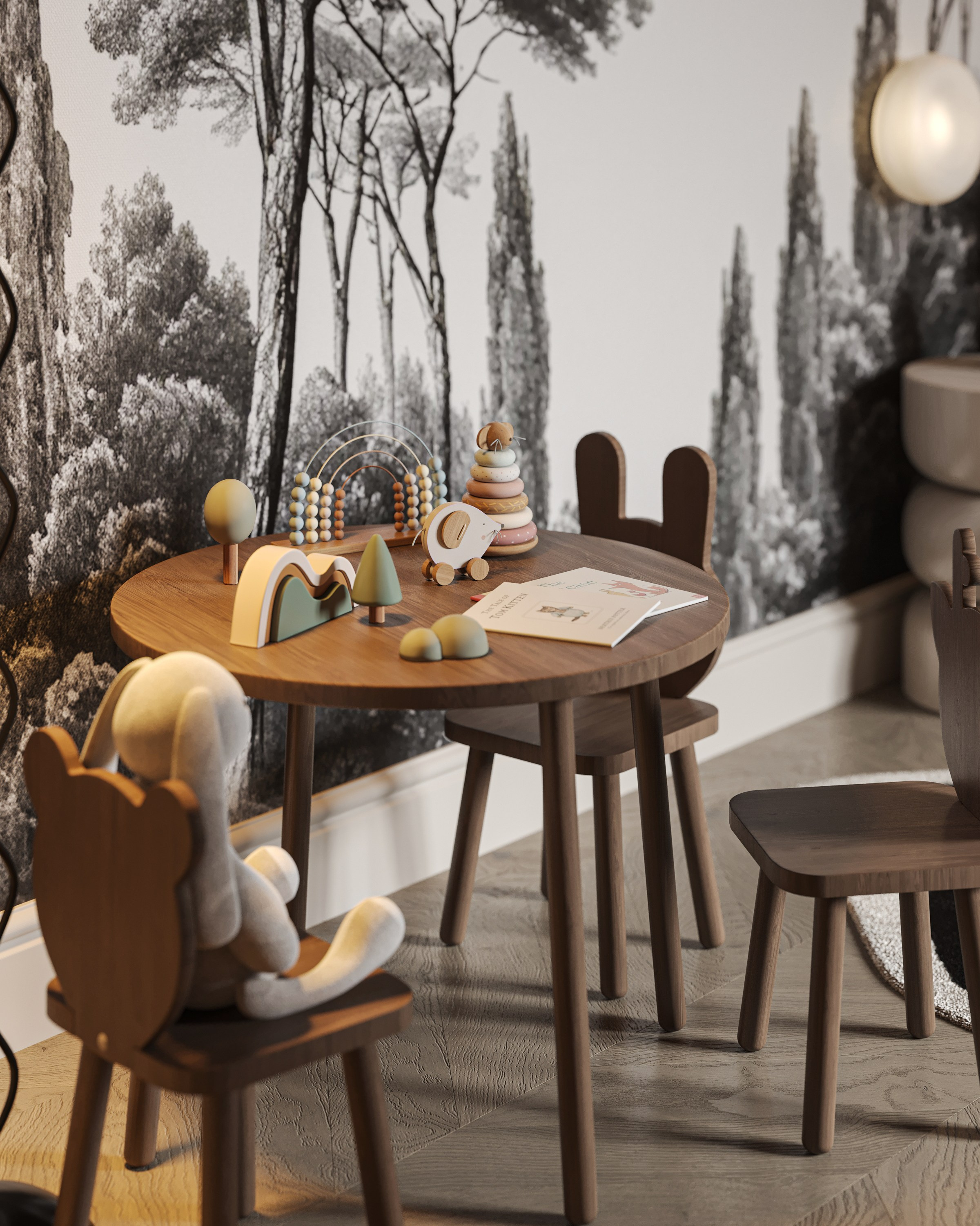 Детская ЖК «Континенталь». 3D визуализация интерьера Надежда Соколова