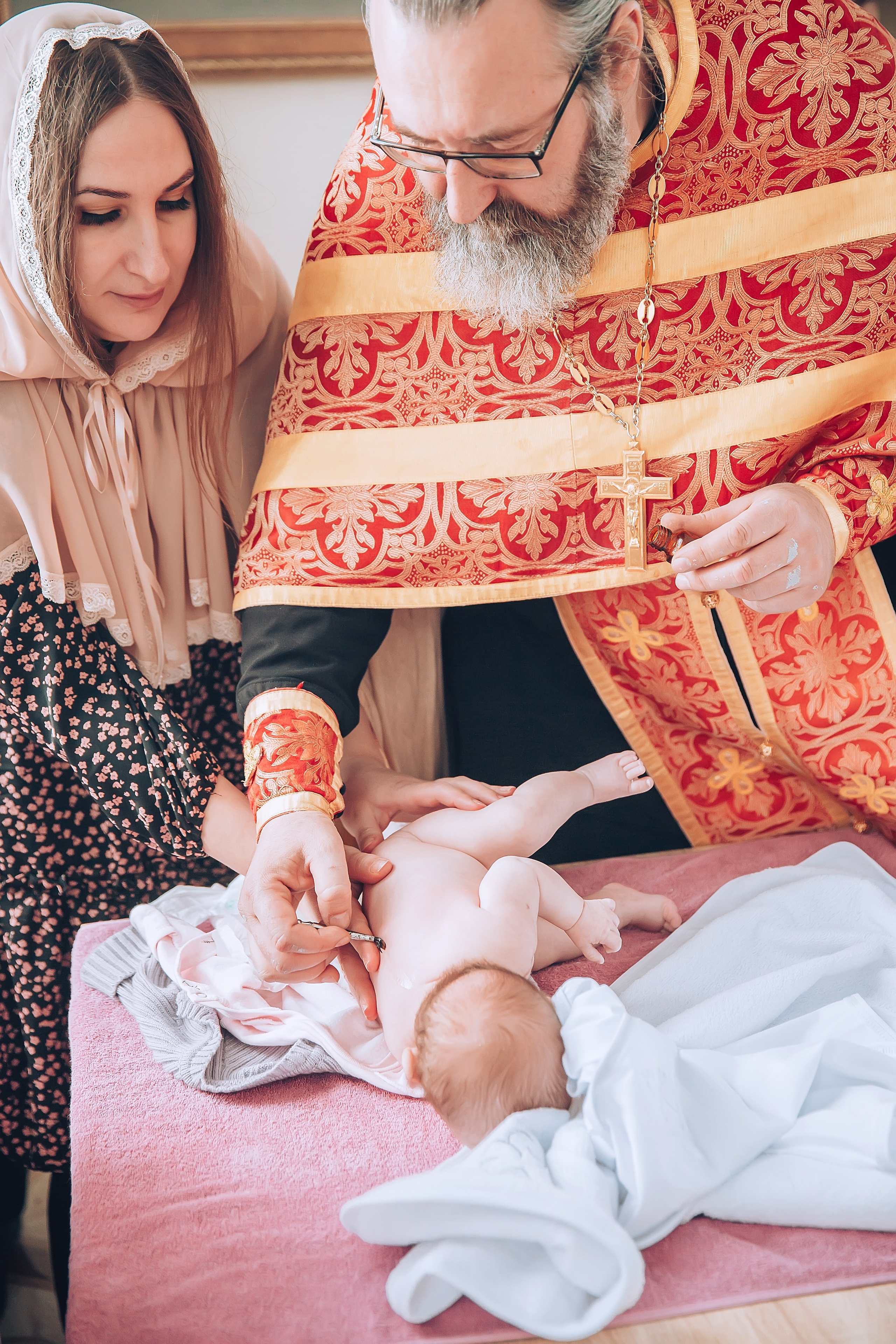 Крещение Анастасии. Школьный и детский фотограф Старожилово