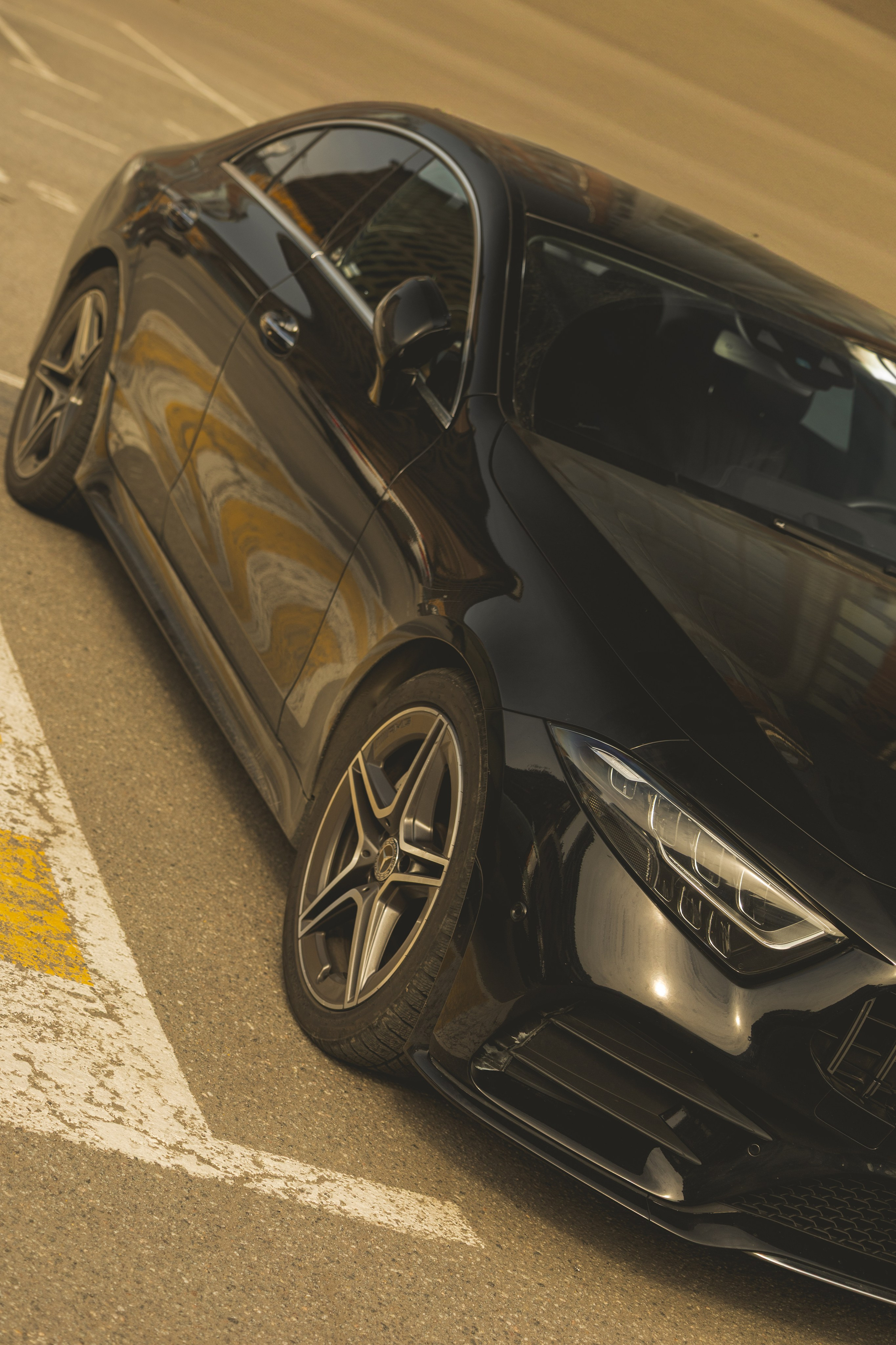 Mercedes-Benz Cls. Портретный и автомобильный фотограф в Санкт-Петербурге Евгений Черепанов