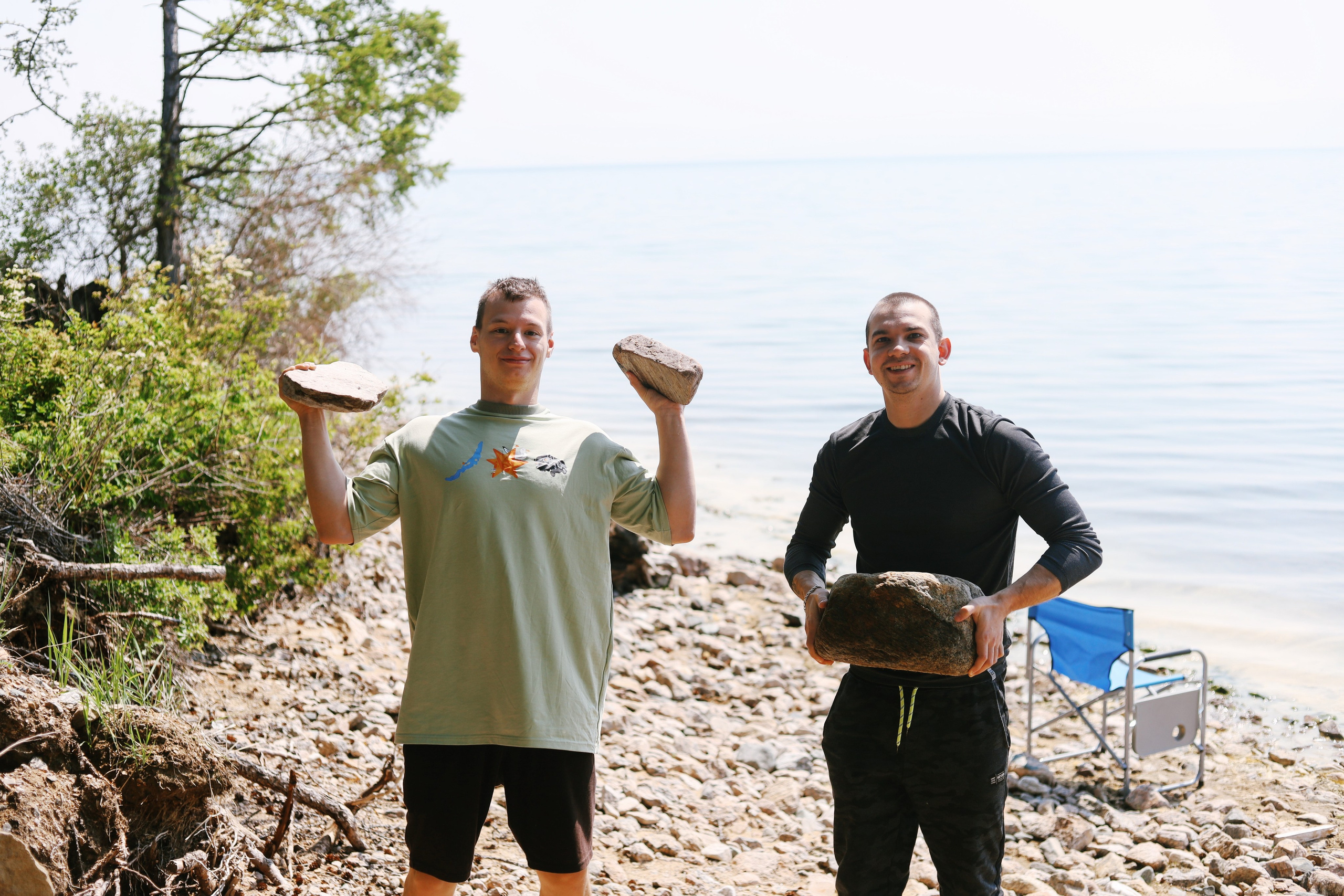 Лето 2024 / палатки. 1642 — первый лагерь для взрослых на Байкале