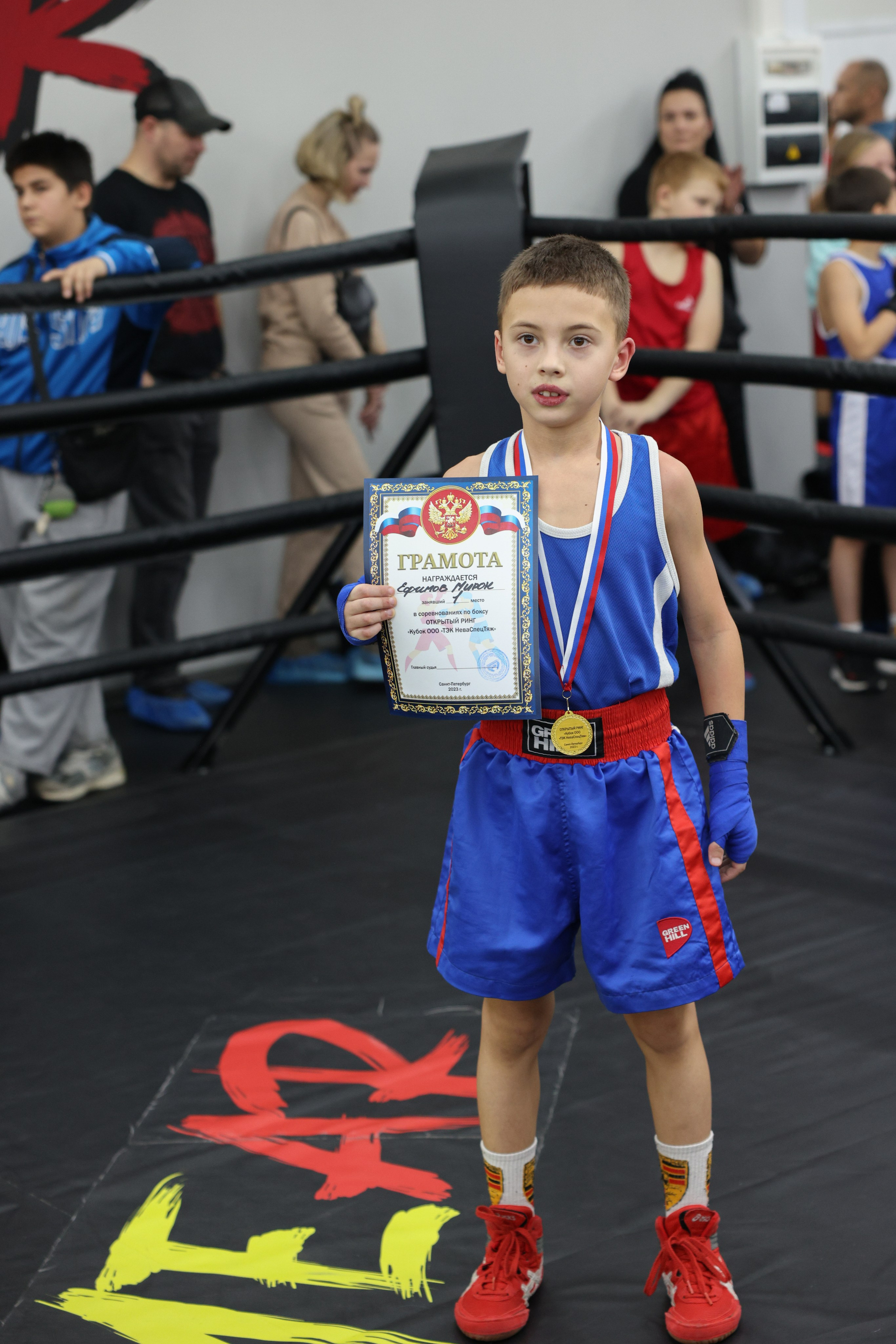 Открытый ринг «кубок ООО «ТЭК НеваСпецТяж». Фотограф Александр Заломаев