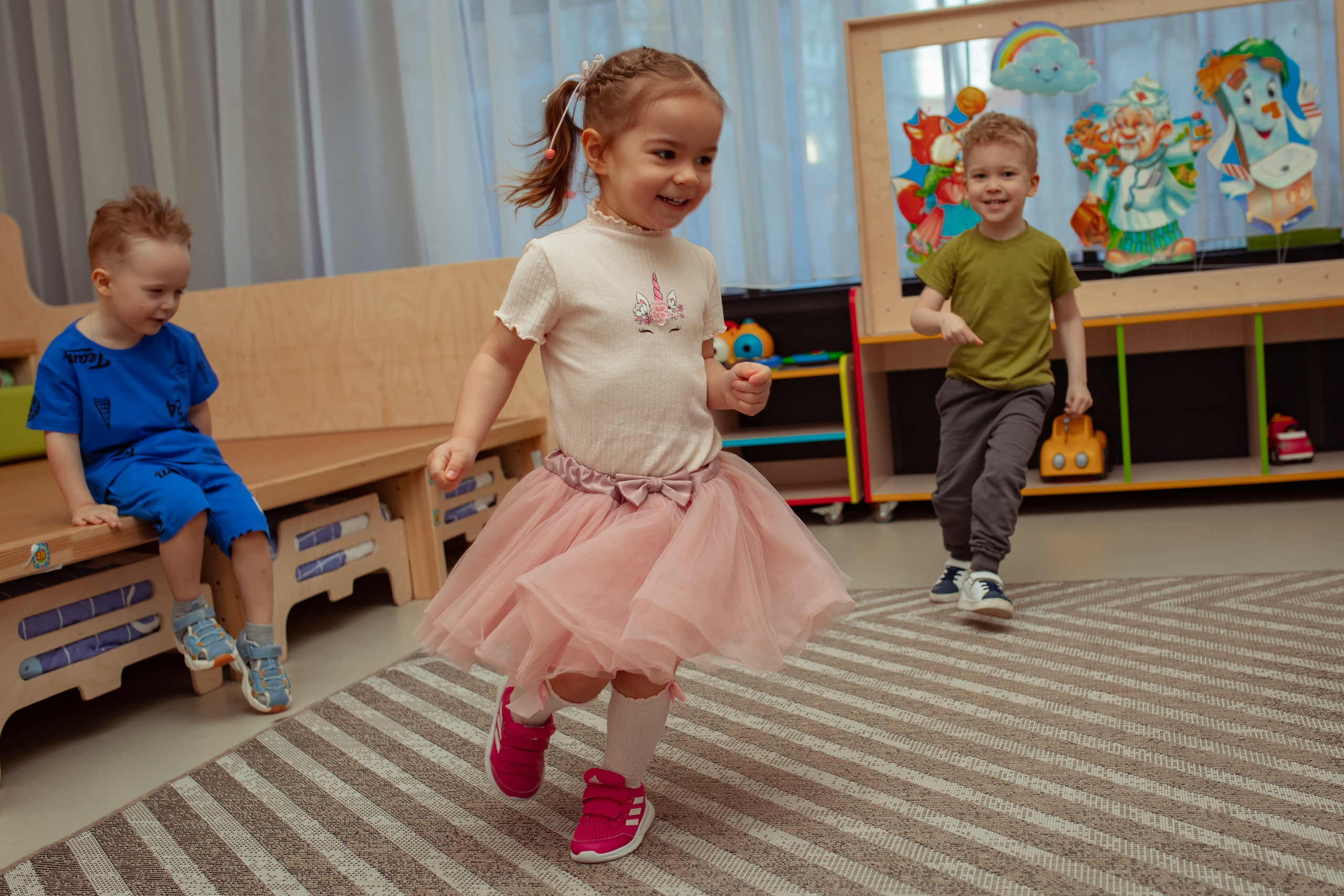 Праздник весны в детском саду. Семейный и детский фотограф в Москве Дорогова Екатерина
