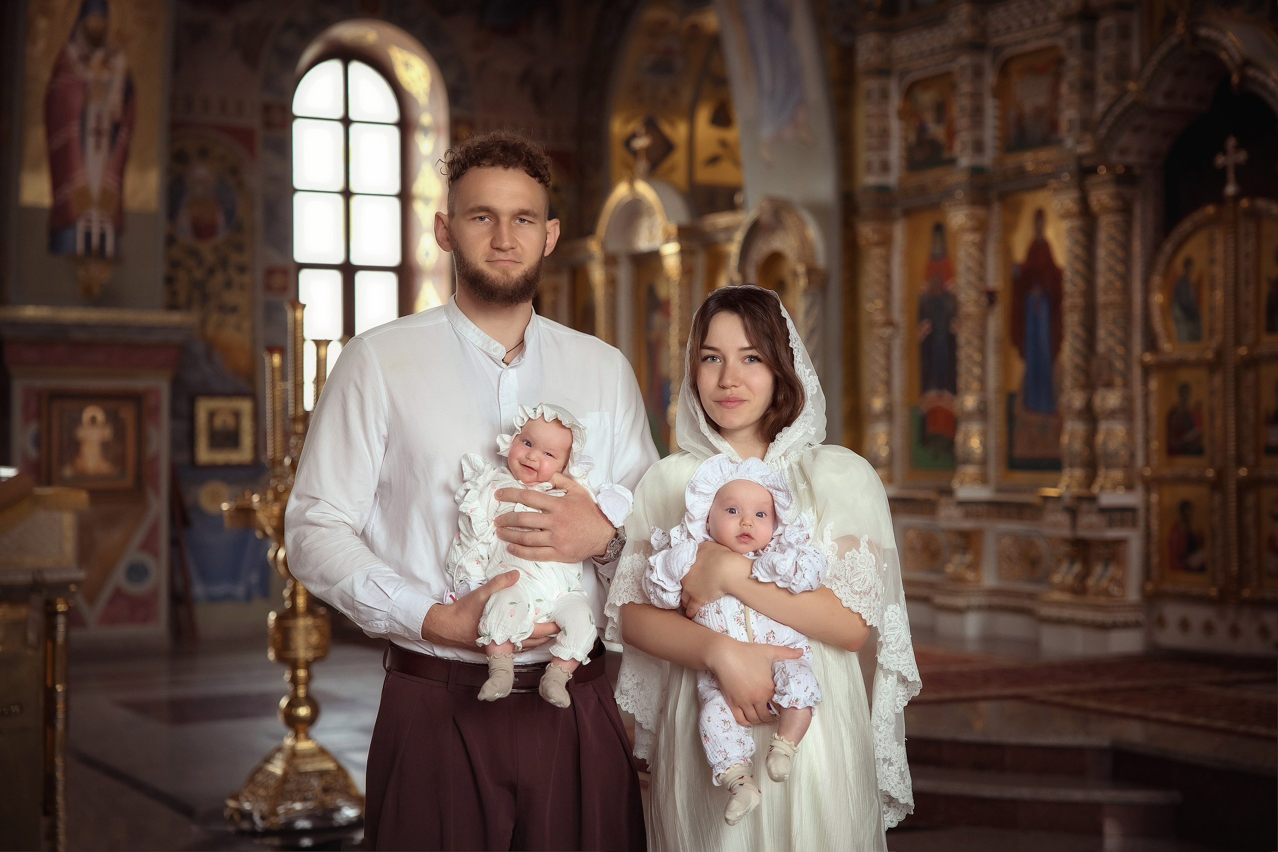 Крещение Софии и Мии. Фотограф на крещение и венчание