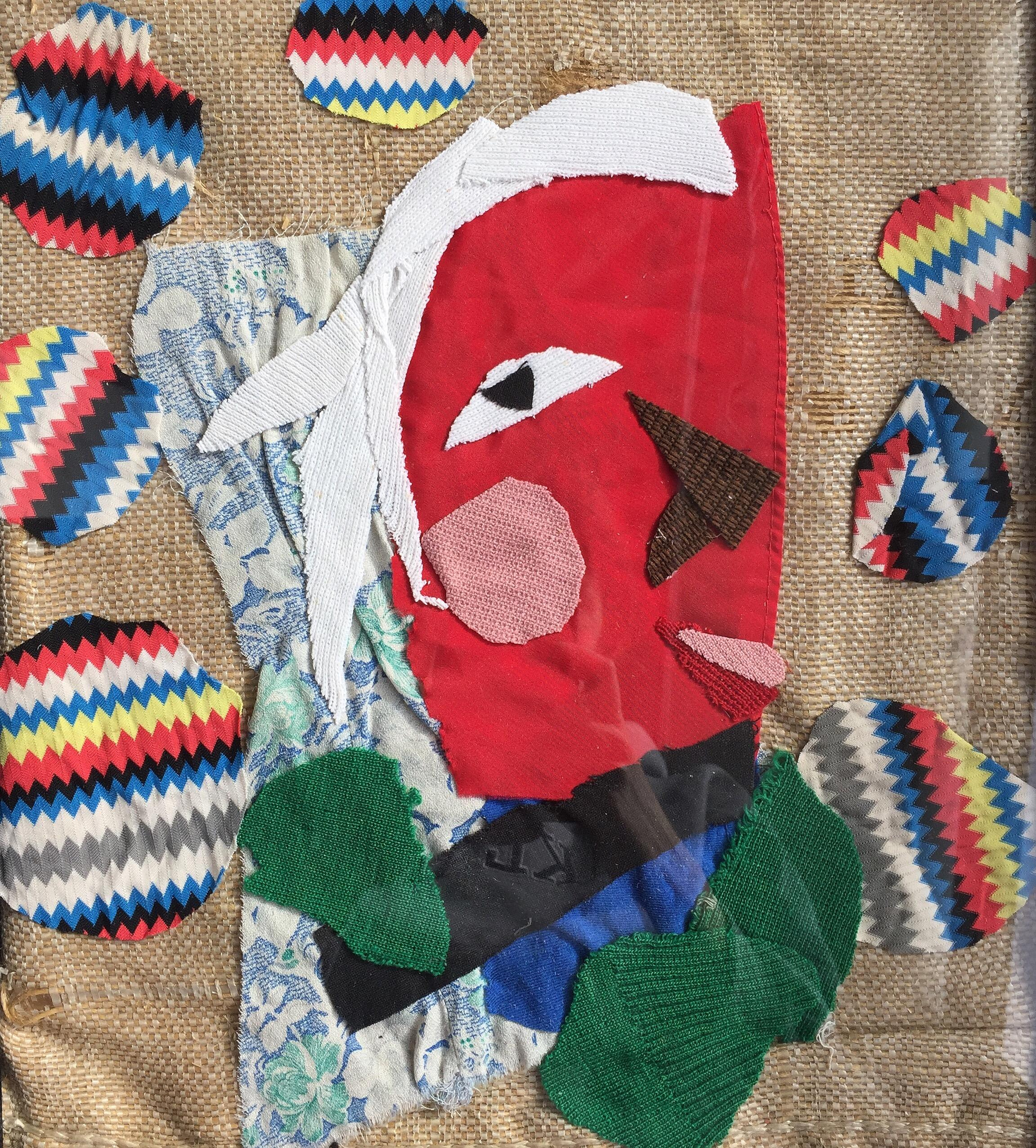 Название: Красный  Материал: ткань   Размер: 30 х 40 см