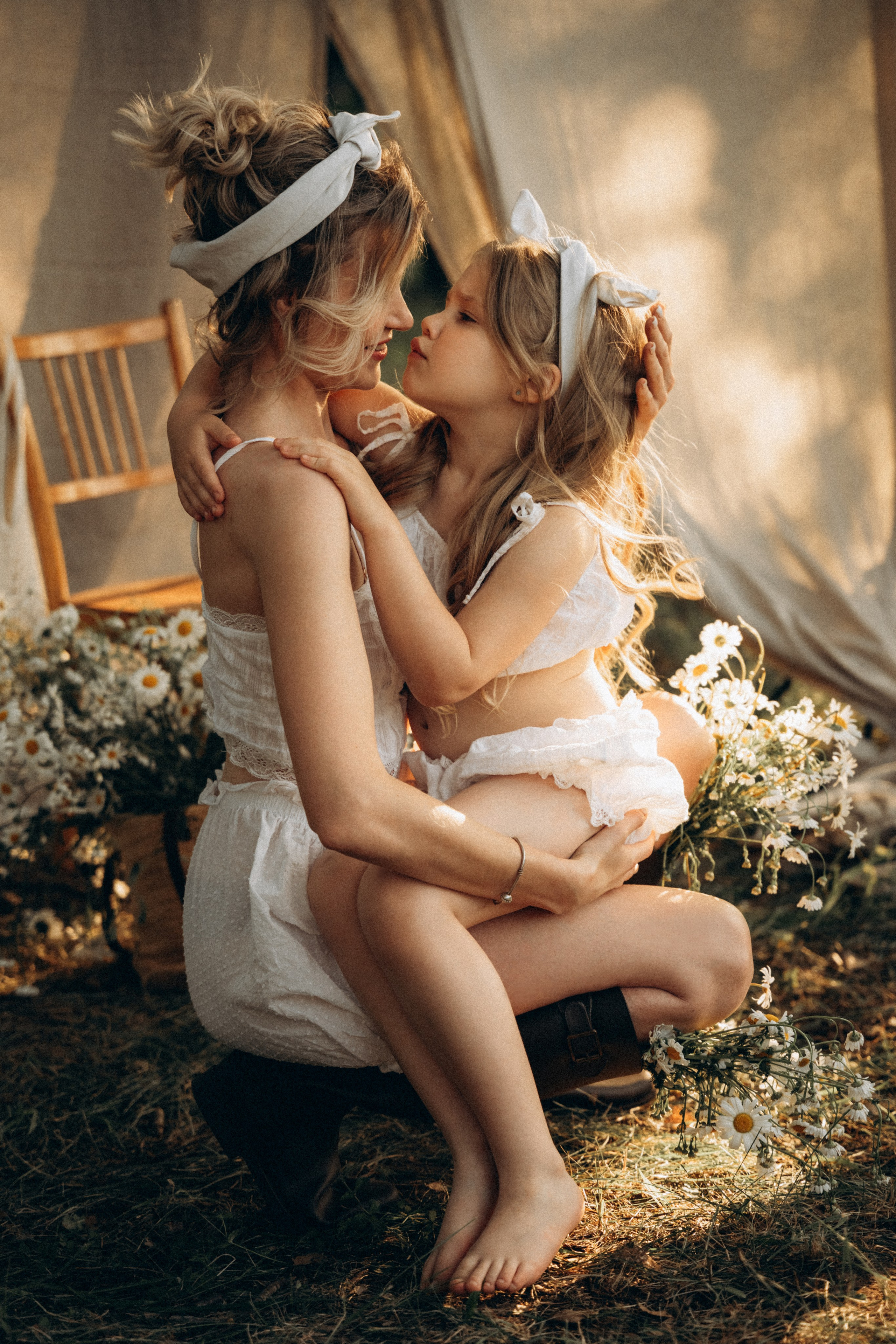 Ольга и Сонечка. Фотограф Мария Миллс | Минск