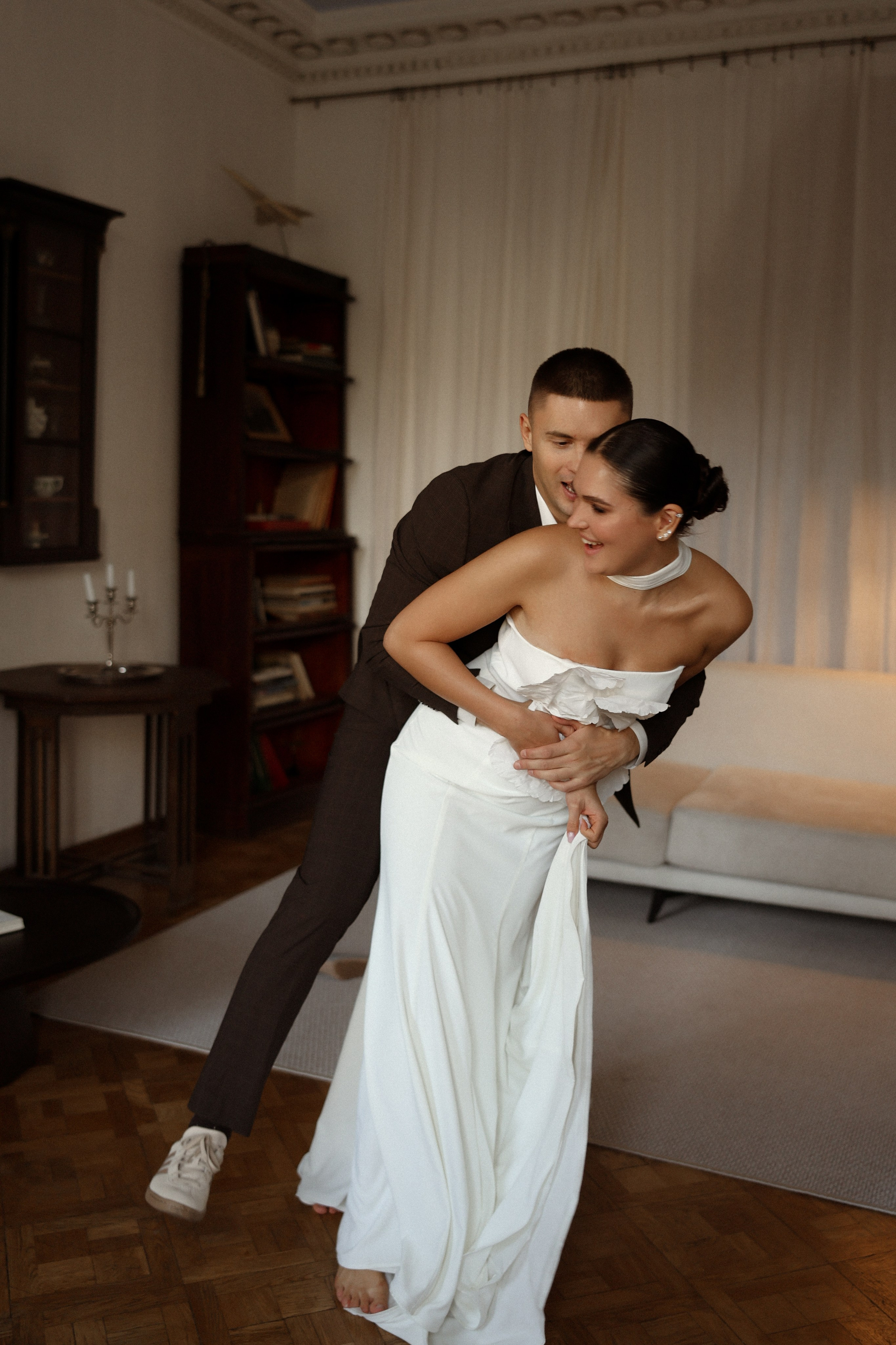 «Слезы счастья!» — Дмитрий и Дарья. Свадебный и семейный фотограф в Москве Ломова Ирина