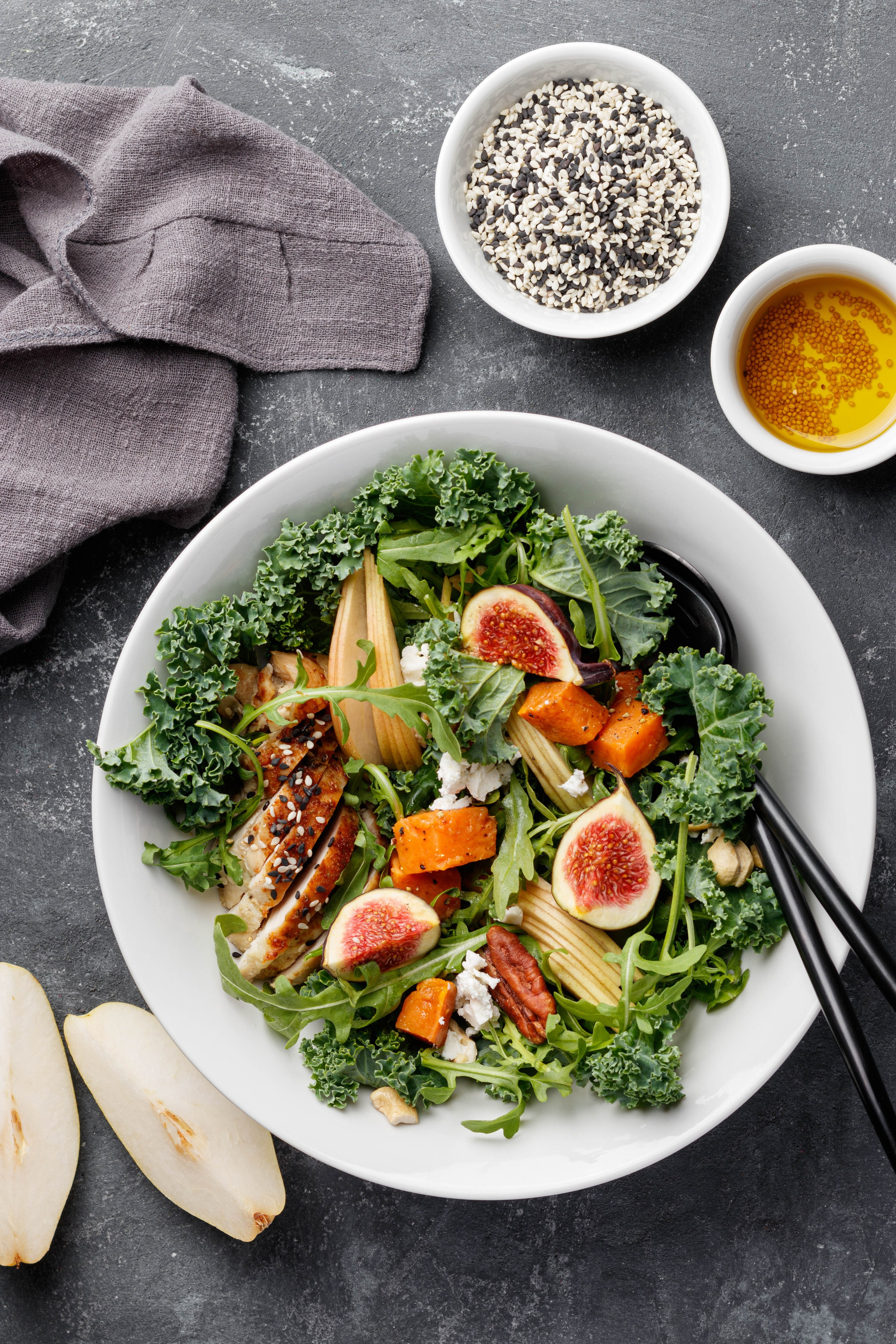 Салаты с кейлом. Ольга Кирсанова фуд-фотограф, фуд-стилист, Москва